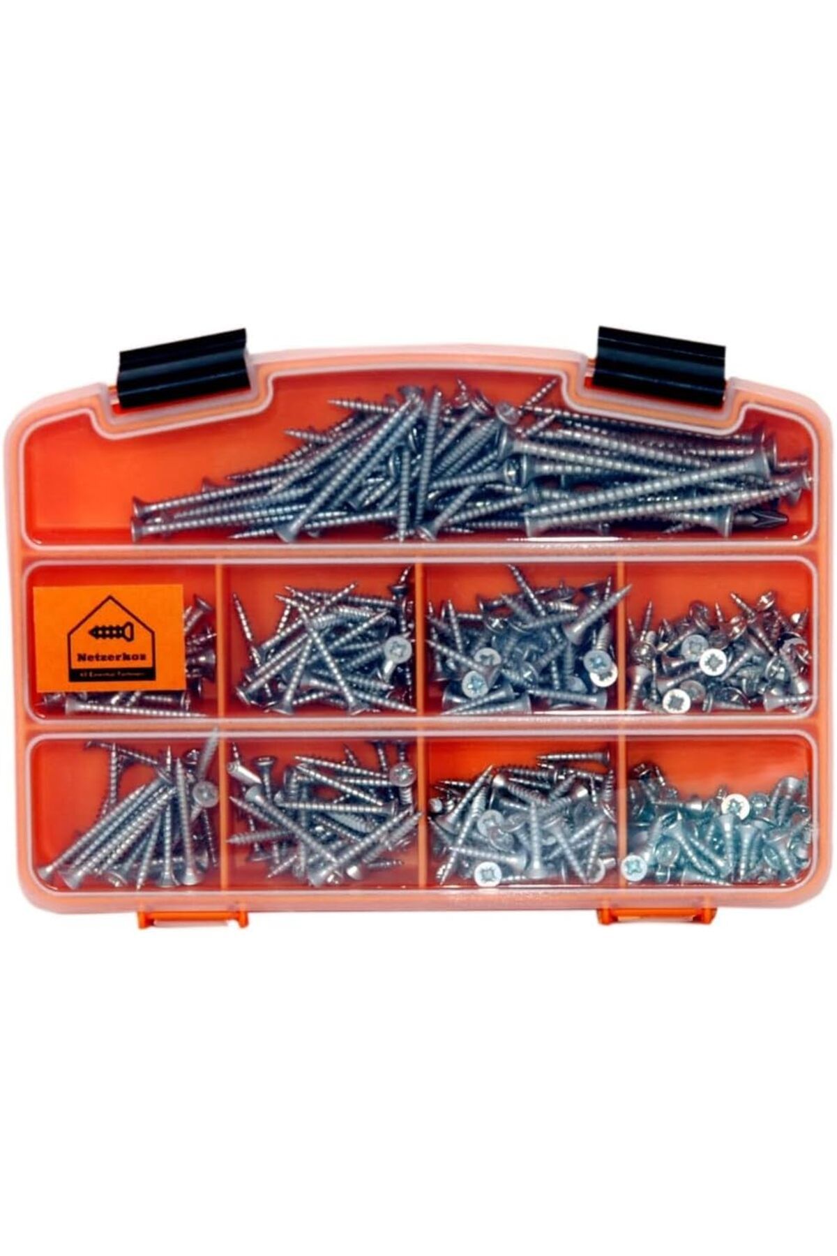 STOREMAX lbstorex All Essential Fasteners 405 Adet 12 Çeşit Vida Seti,full Paket Sunta Vidası Seti, Bitz M