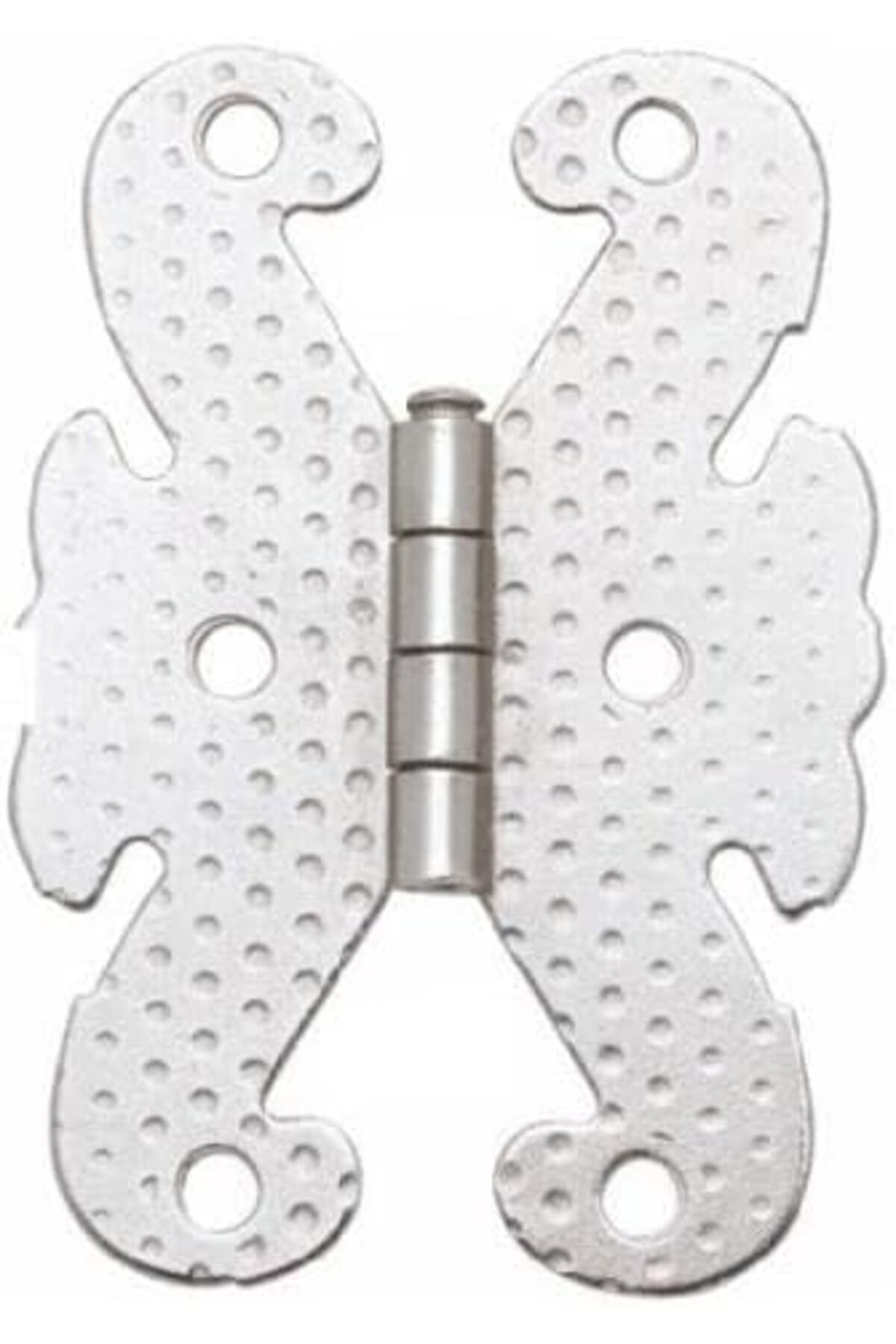 yenibagshop Hırdavat Kelebek Menteşe Metal 32 * 40mm Nikel (2 Adet)