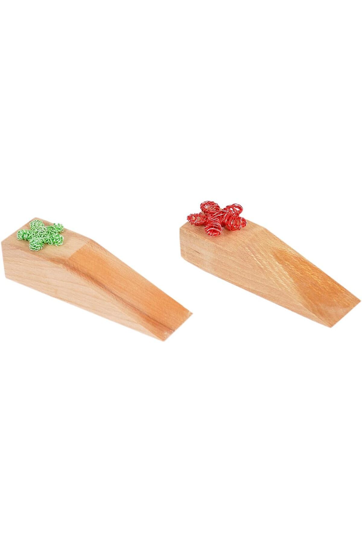 yenibagshop Ahşap Kapı Stoperi Kapı Tutucu Kapı Stoper 2'li Set