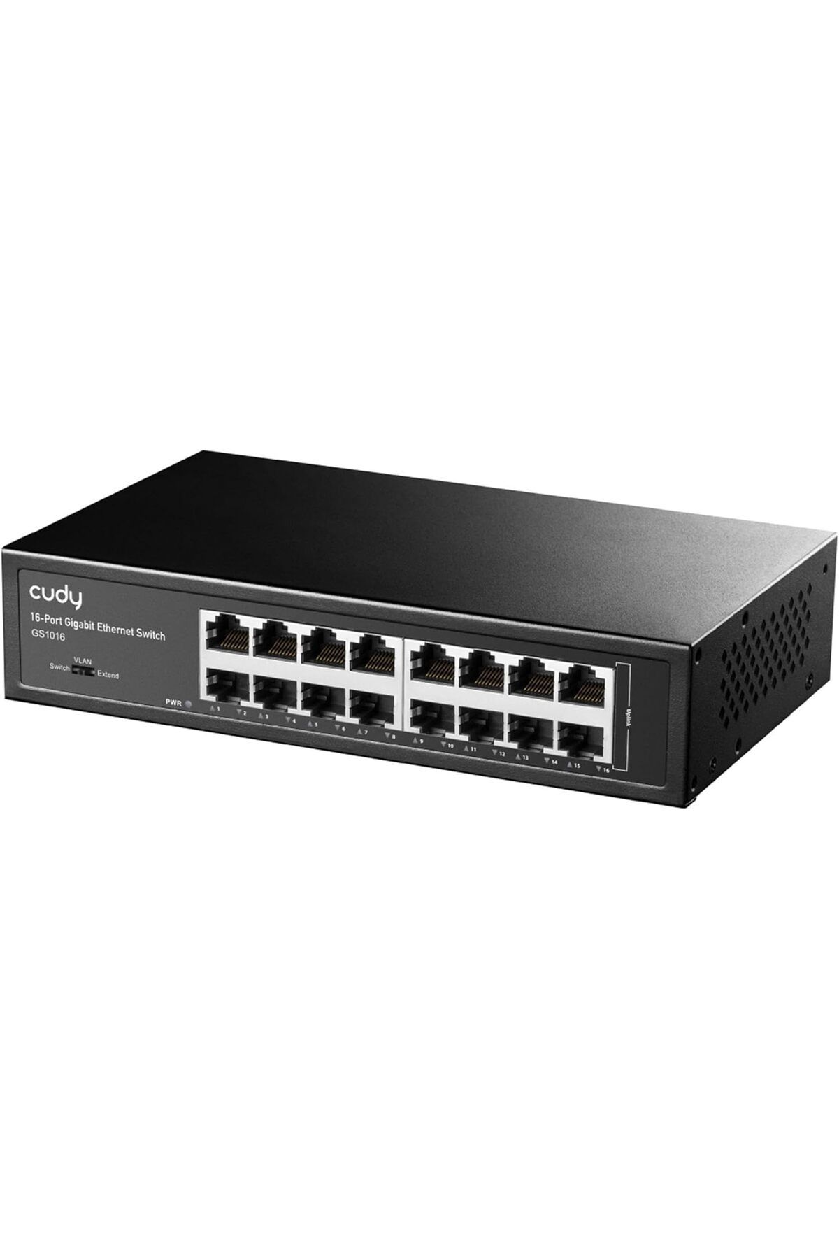STOREMAX byrs GS1016 10/100/1000Mbps 8KMAC 16 Port Gigabit Metal Rack Mount Switch veydhop 1022830