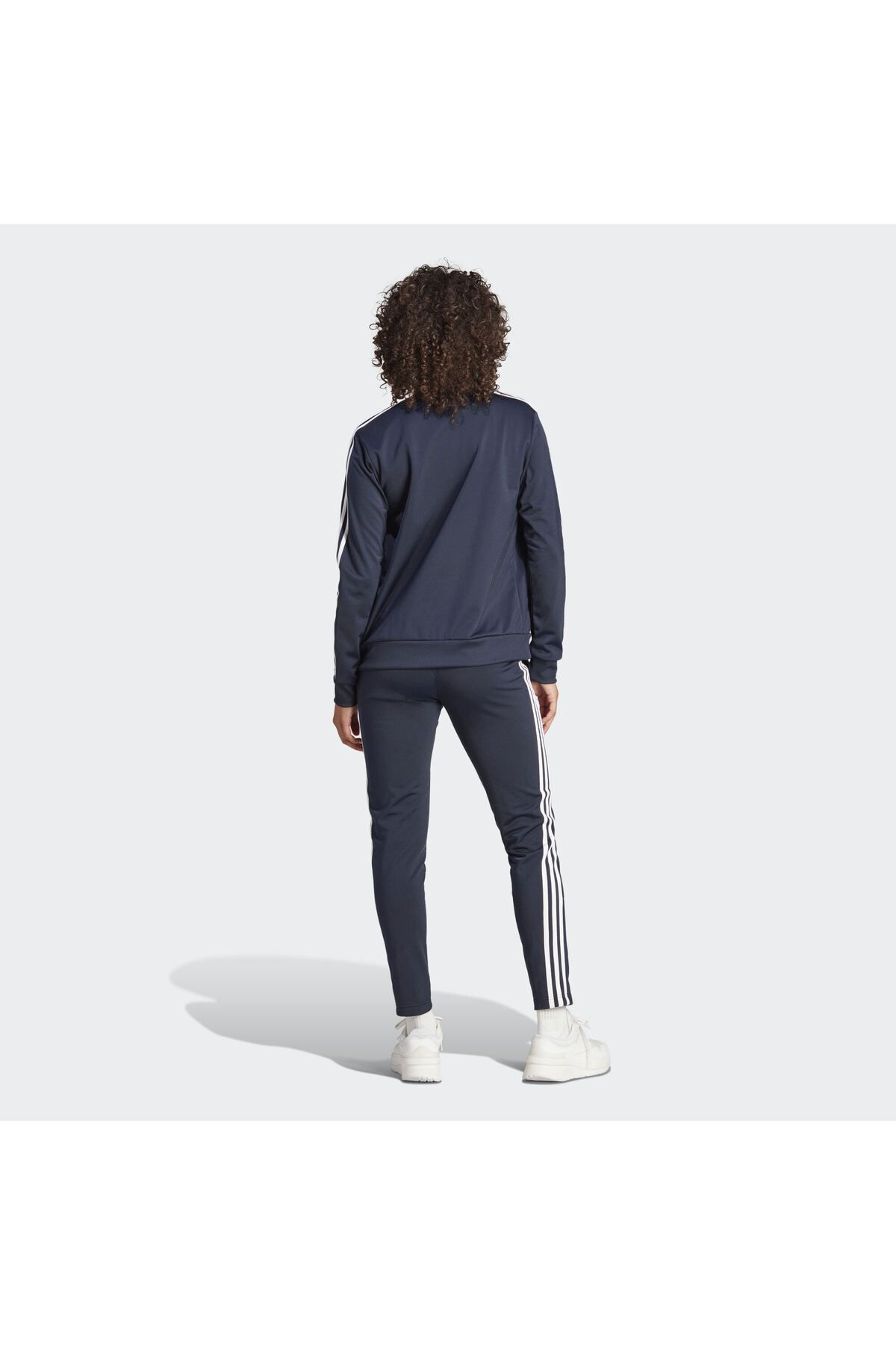 adidas-3-Striped Essentials Women's Tracksuit Set - IJ8782 5