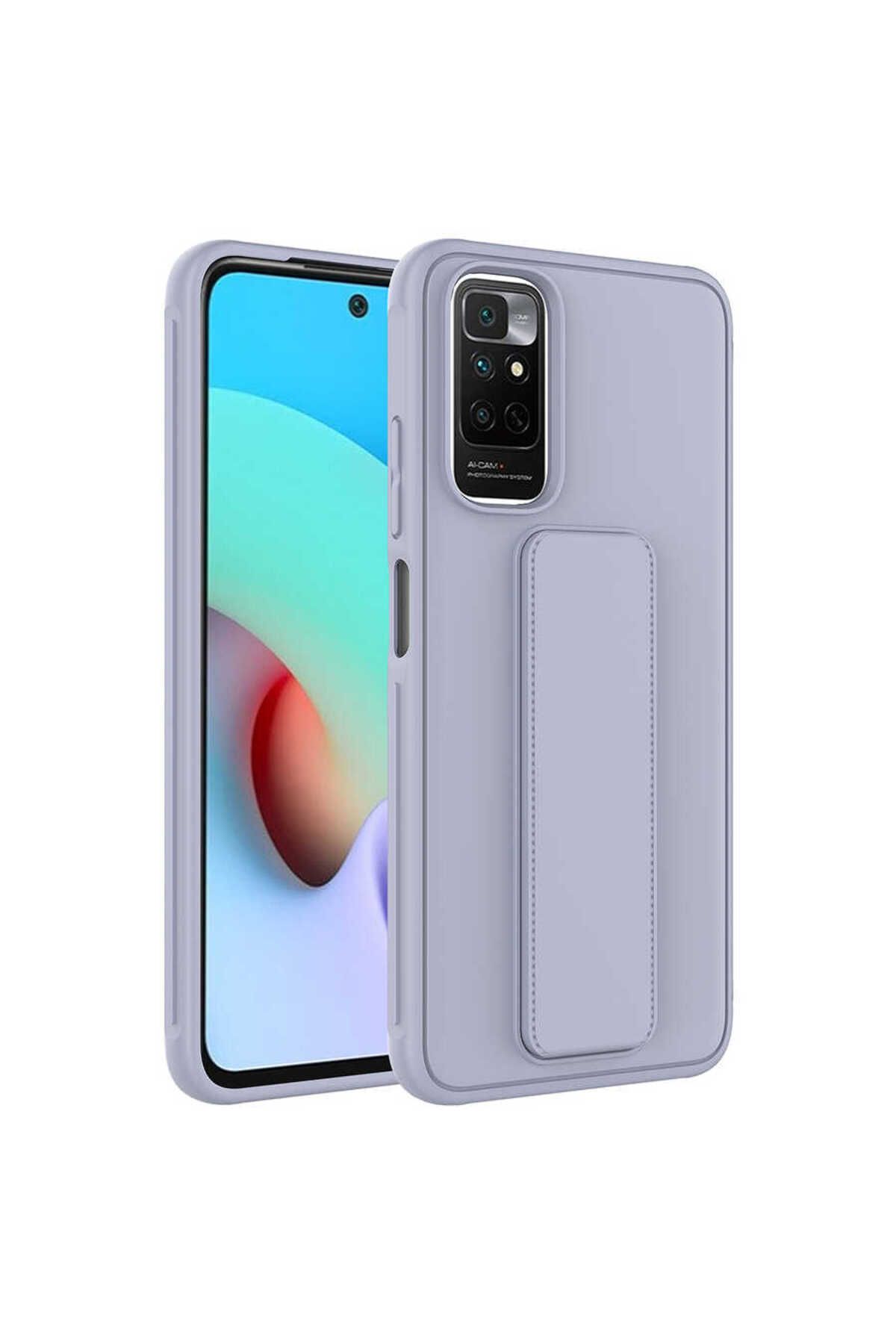 gaappy Pstand Serisi Xiaomi Redmi Note 11S Global Gri Kapak