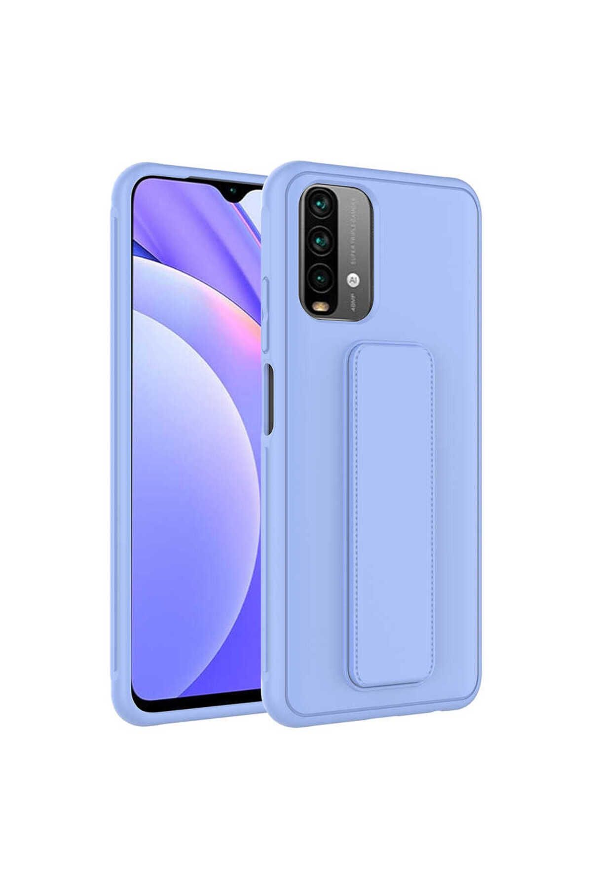 gaappy Pstand Serisi Xiaomi Redmi Note 10S Lila Kapak