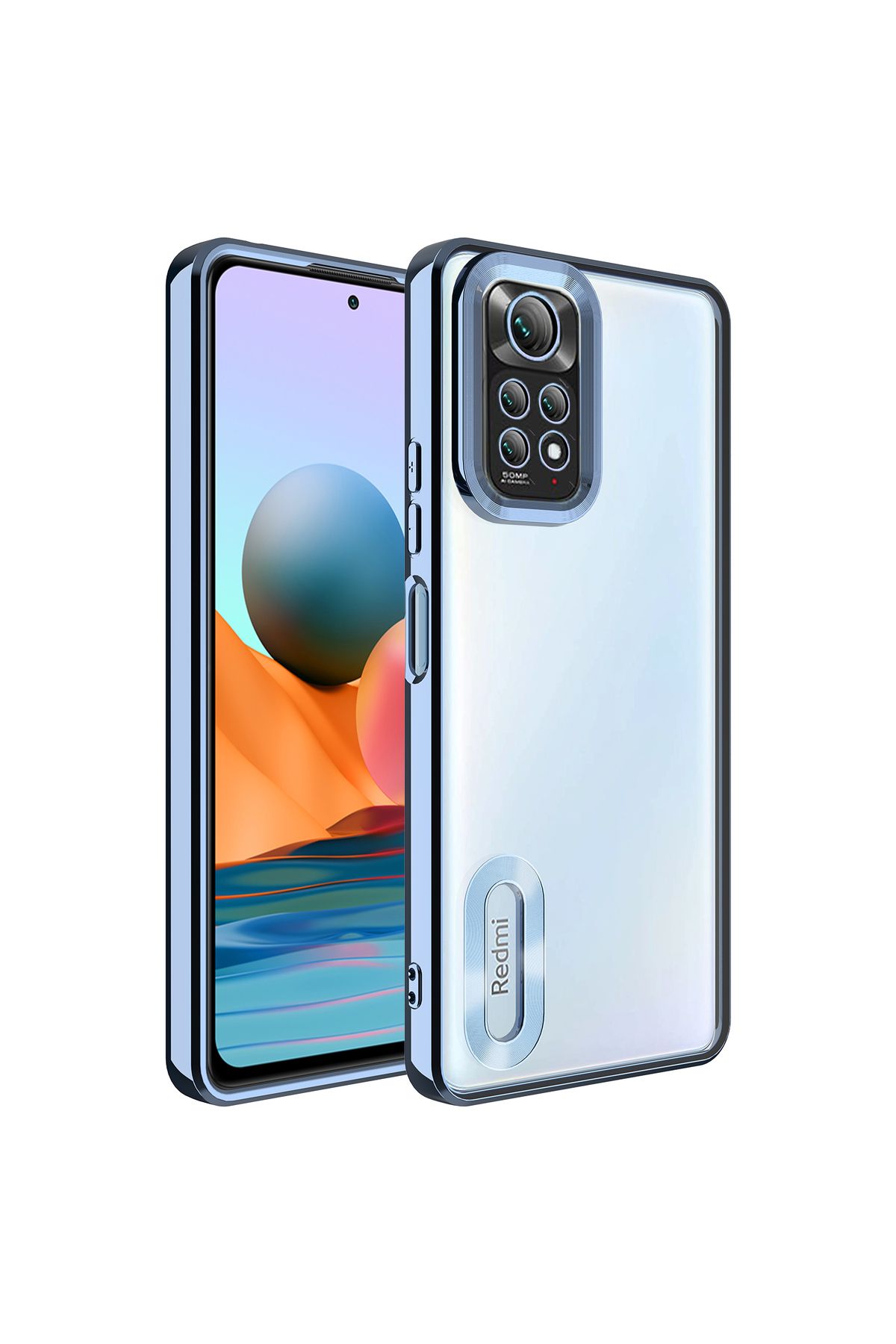 gaappy Oli Serisi Xiaomi Redmi Note 11S Global Mavi Kapak
