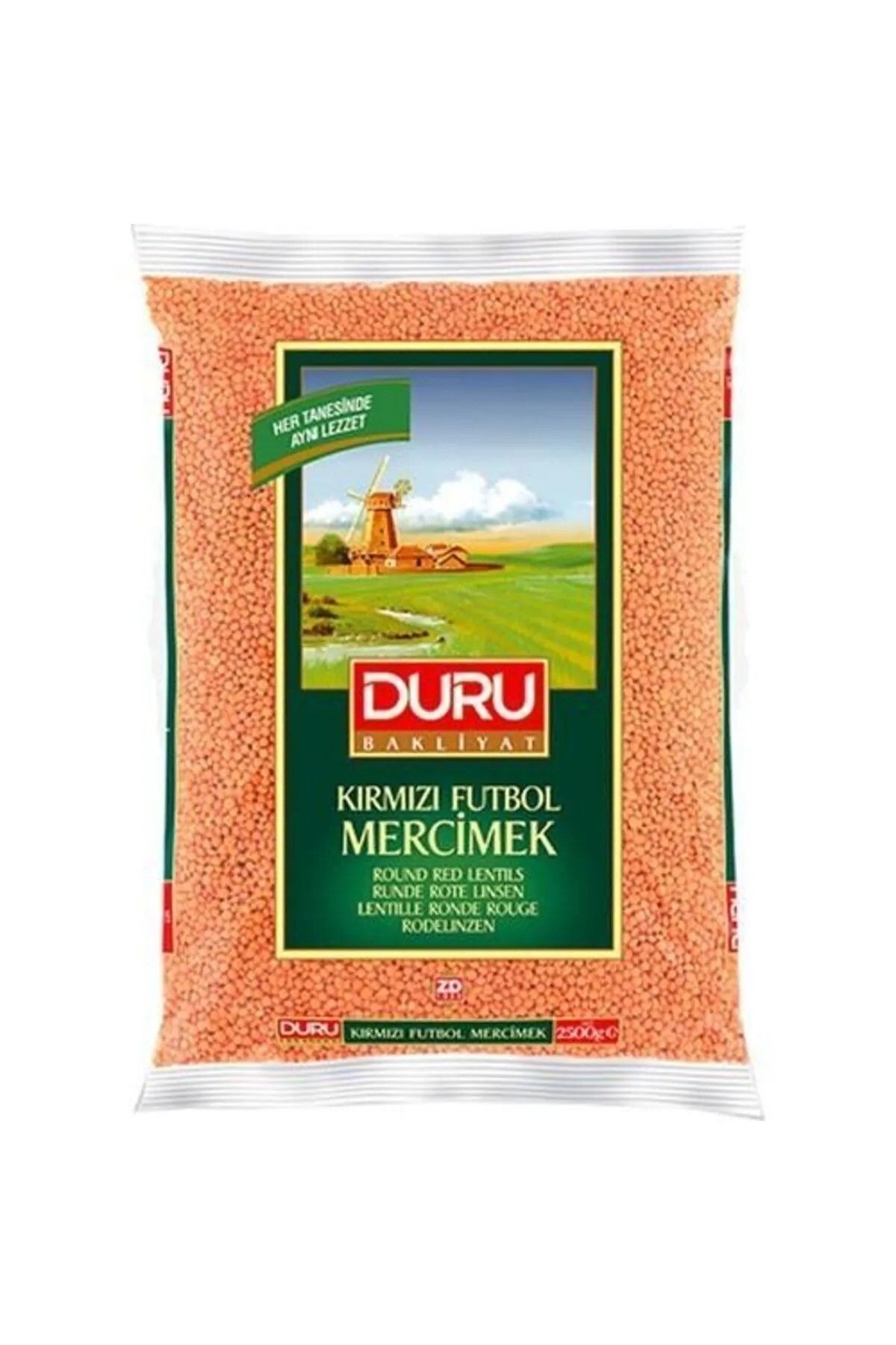 Duru KIRMIZI MERCİMEK 2000GR