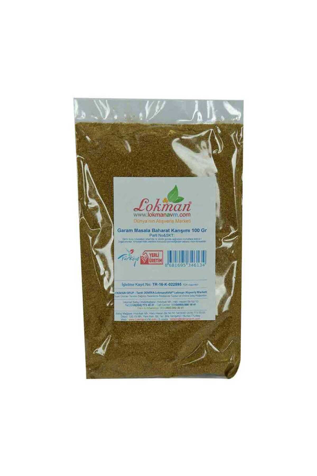 KTYRA52 Garam Masala Baharat Karışımı 100 Gr Paket