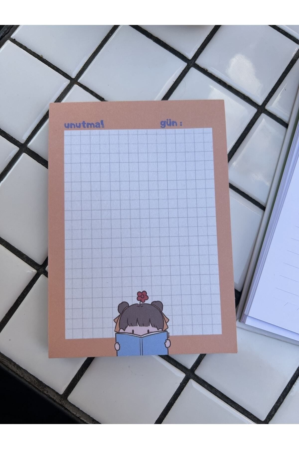 Sumicorn Design-Cute Kawaii Memo Pad, Notepad, To Do List, Memopad, Planner, A6 (10,5X14,8 CM), 100 Pieces 4