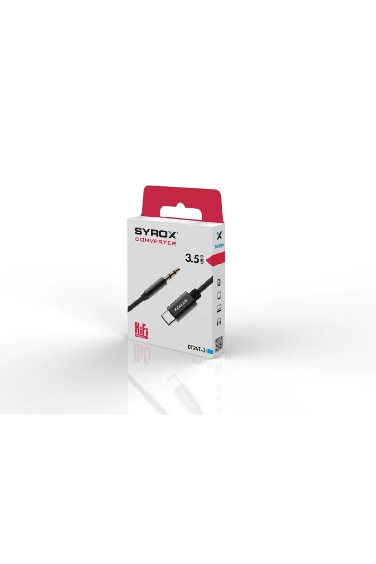 DT24T-J Type-C To Jack 3.5 mm Kulaklık Dönüştürücü Tüm Type-C Telefonlar Ile Uyumlu Aux Dönüştürücü