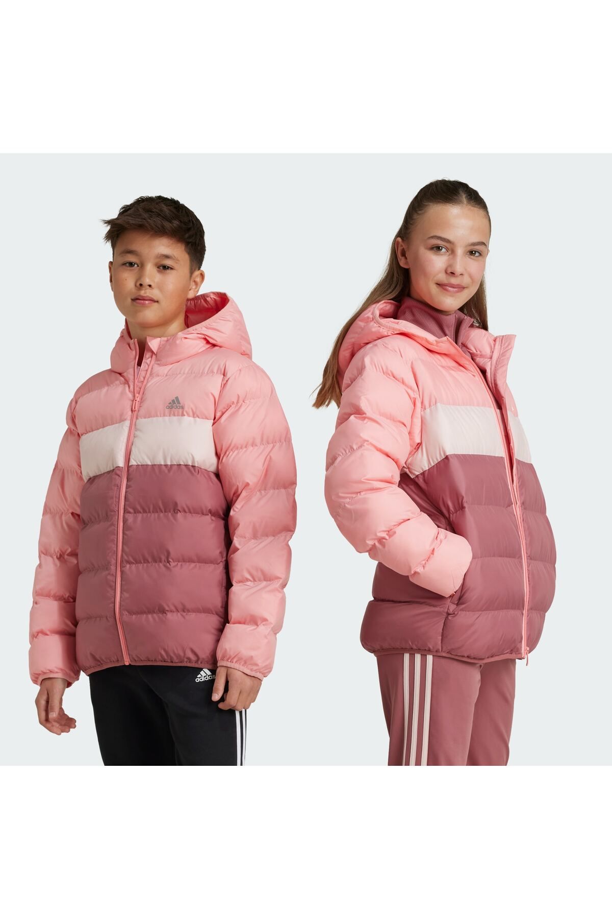 Iy6916-c J Sd Jkt &ccedil;کت بچه گانه صورتی adidas