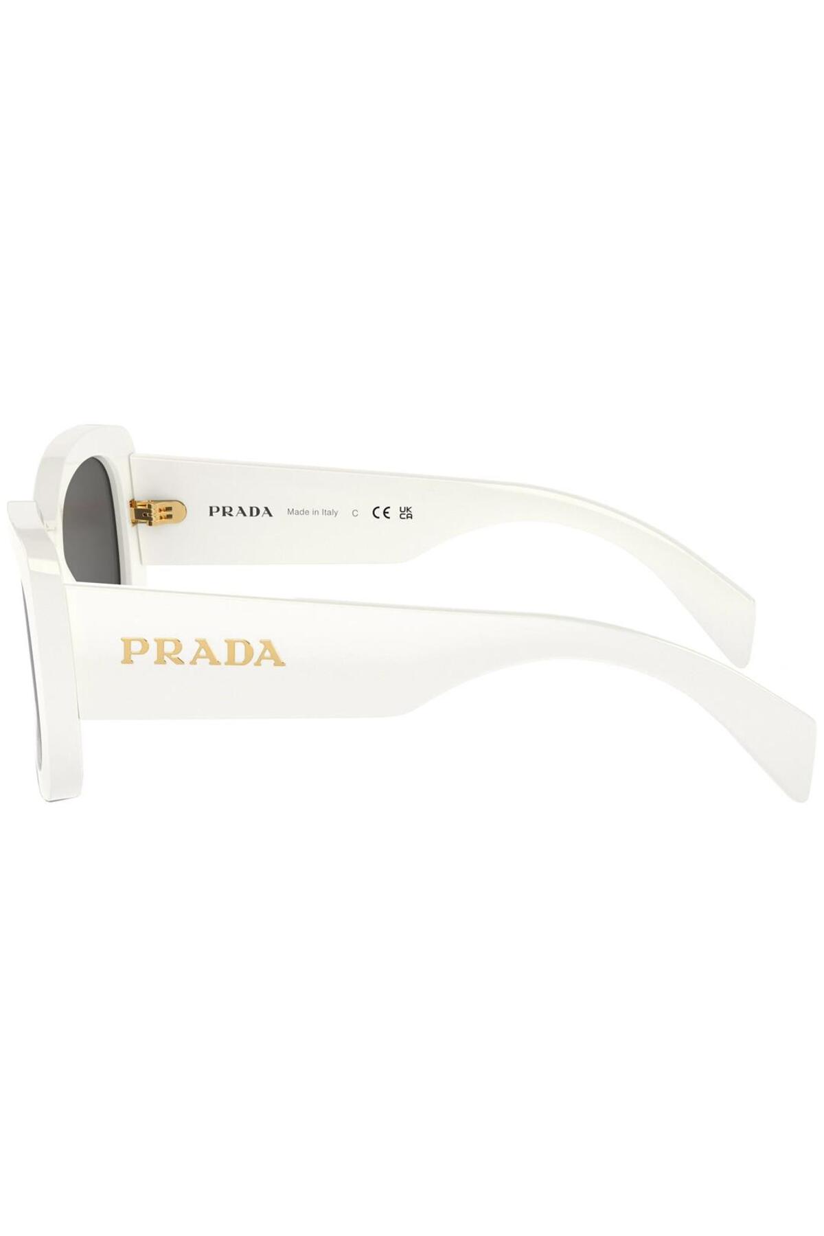 عینک آفتابی زنانه راسته | پرادا Prada TA17401.230086 - تصویر 3