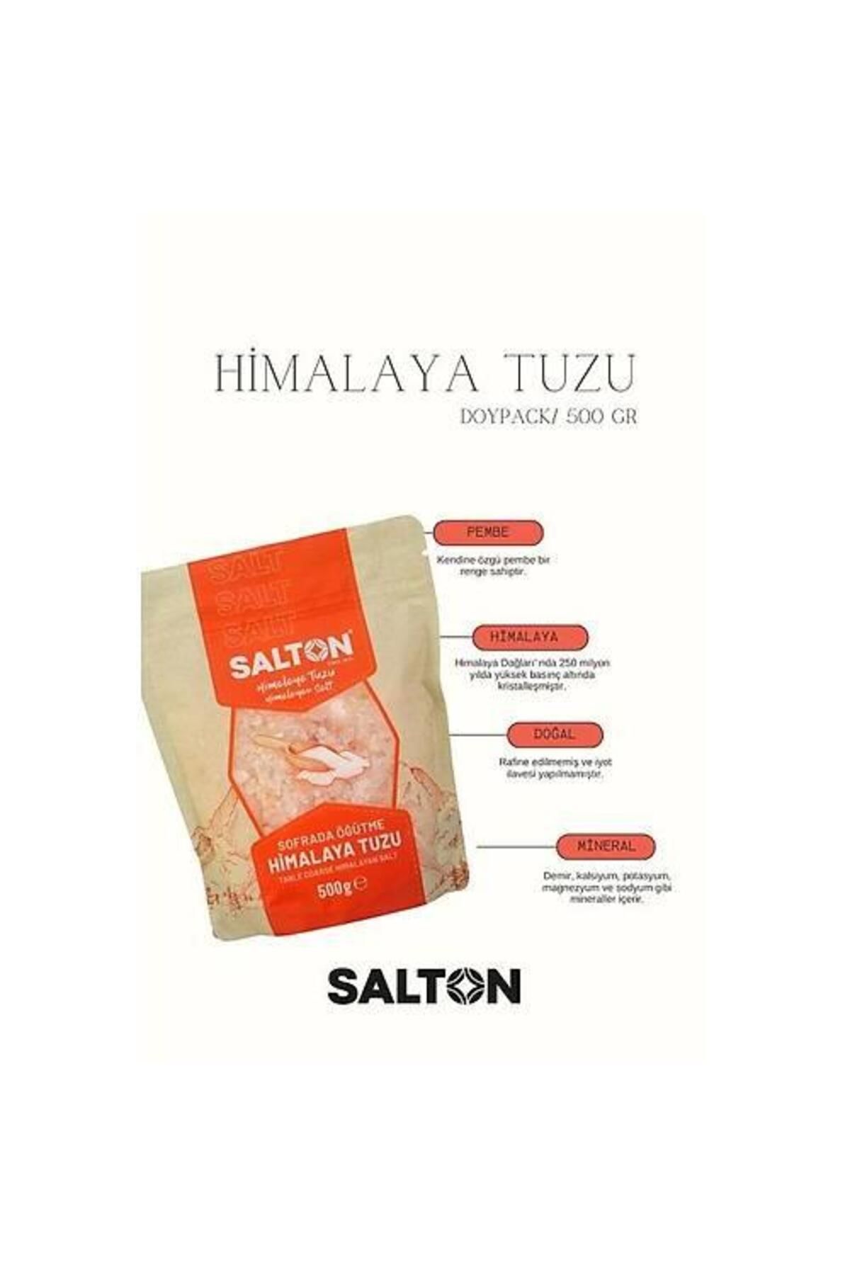 SALTON SALT Sofrada Öğütme Himalaya Tuzu 500 GR