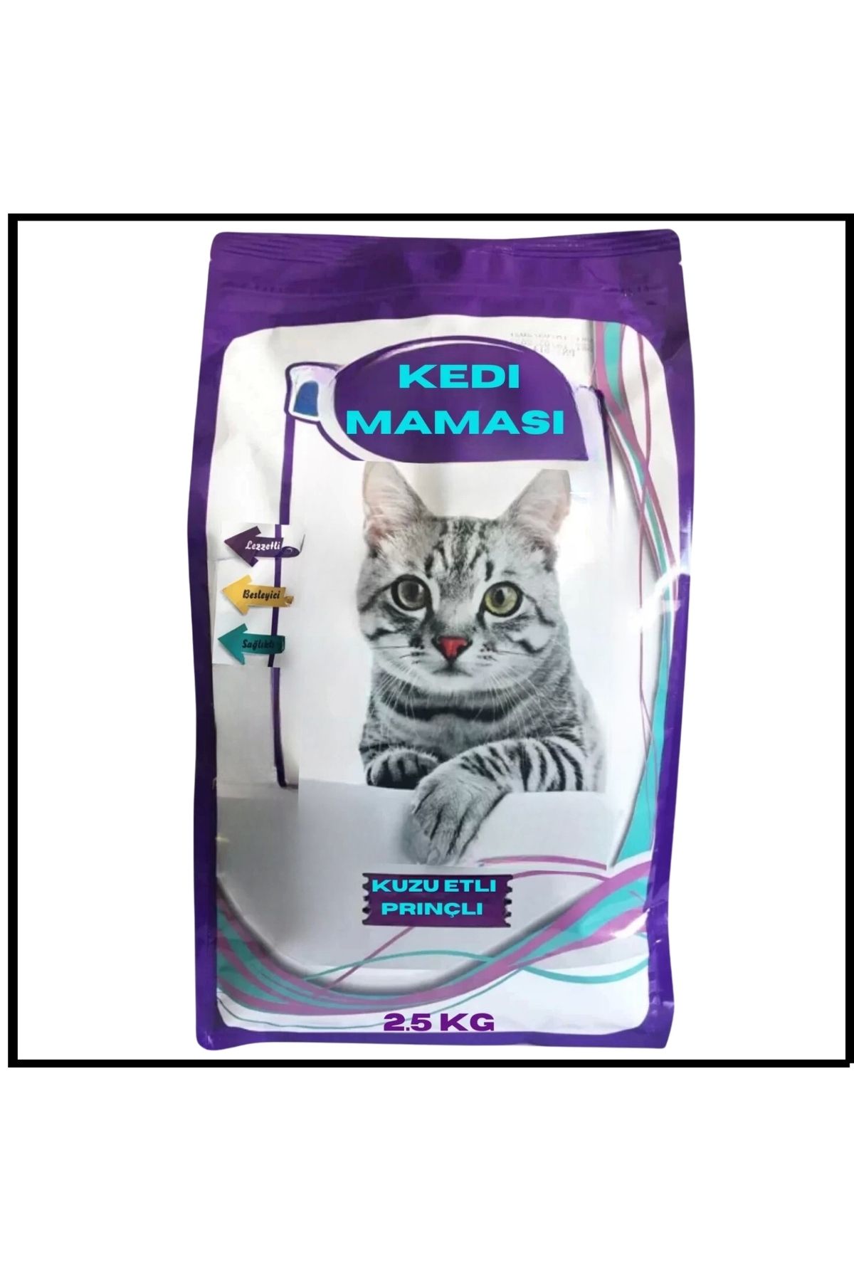 Uygunayakala Uyguna-Yakala 2.5 Kg Kedi Maması Kuzu Etli Prinçli -MA.012