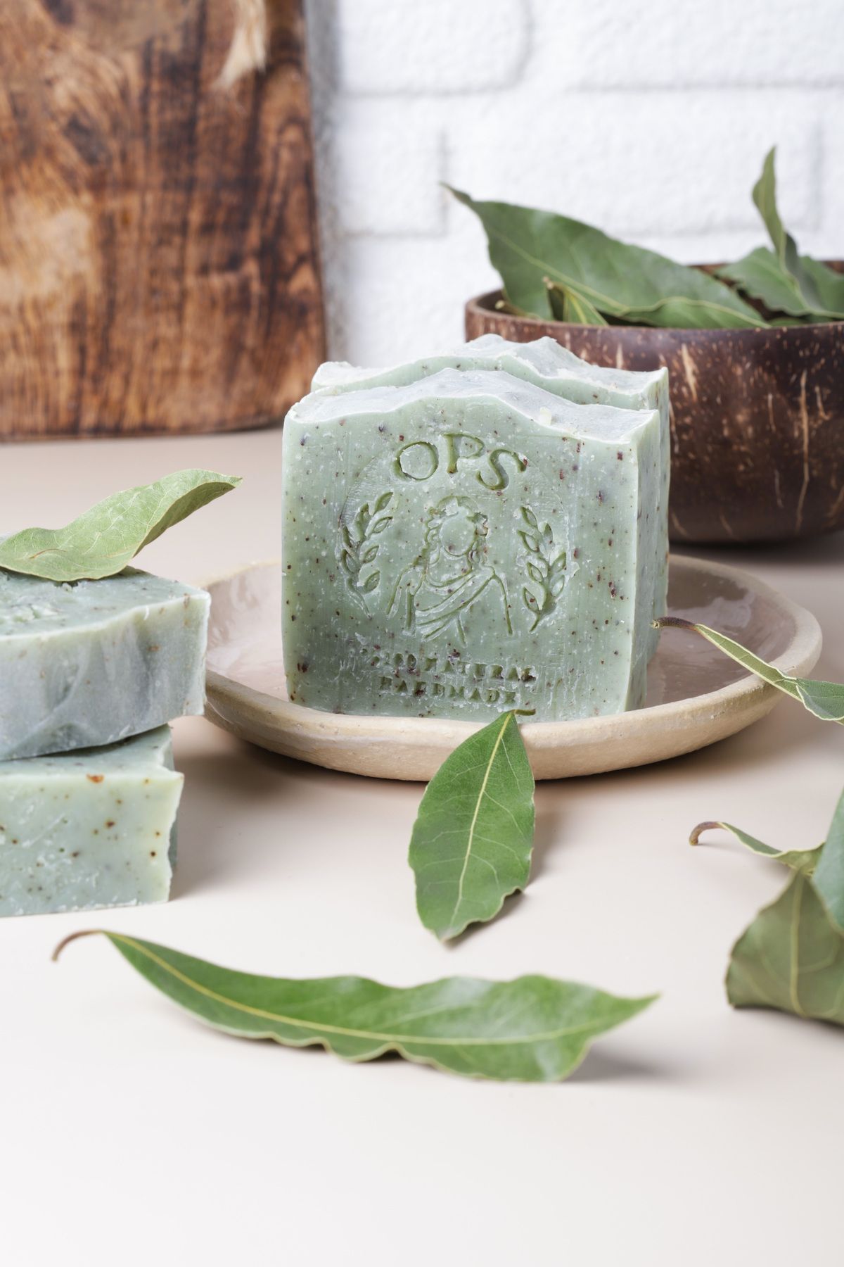 OPS Natural Handmade Soap Defneli Sabun %100 Doğal El Yapımı