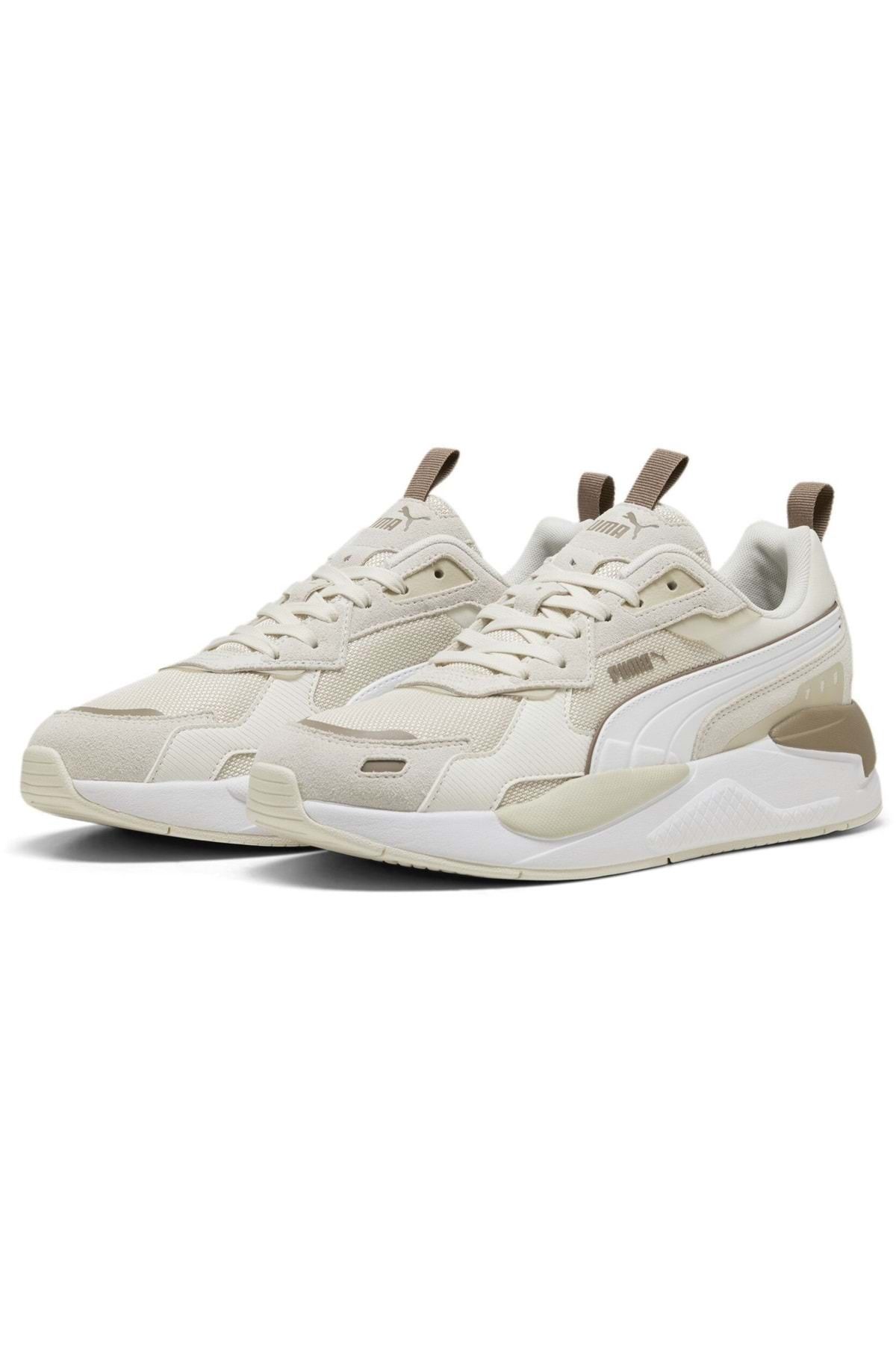 Puma X-RAY 3 SD ALPİNE SNOW-PUMA WHİTE-VAPOR GRAY-TOTALLY TAUPE