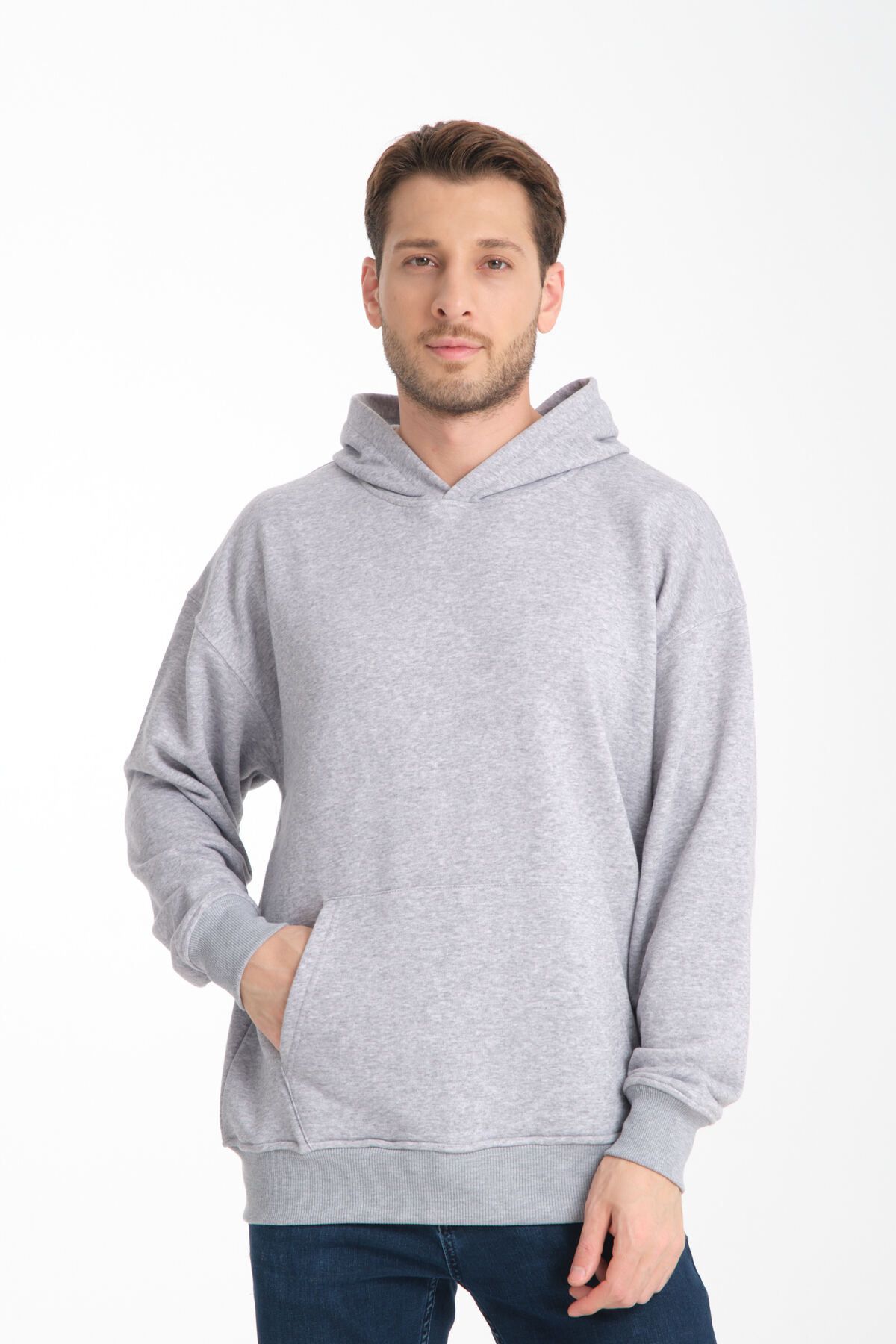 TAYFAKİDS Erkek Siyah Sweatshirt Oversize