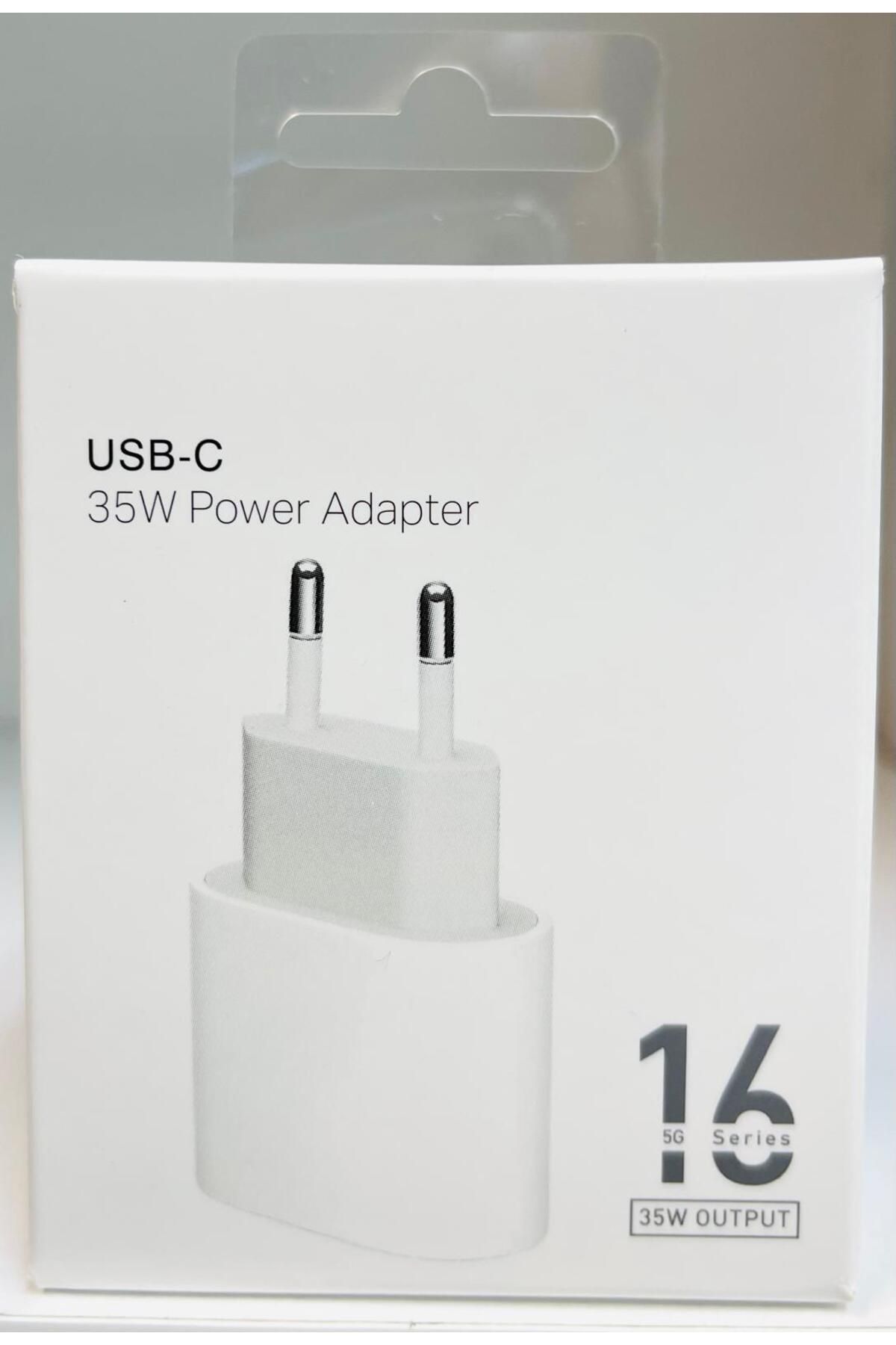 SOFT 35 WATT PD IPHONE 16 VE MAC BOOK UYUMLU GÜVENLİ VE HIZLI ŞARJ ADAPTÖRÜ