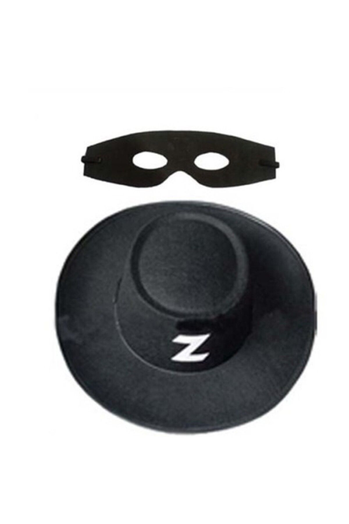 marniva Zorro Şapka Maske Set Yetişkin