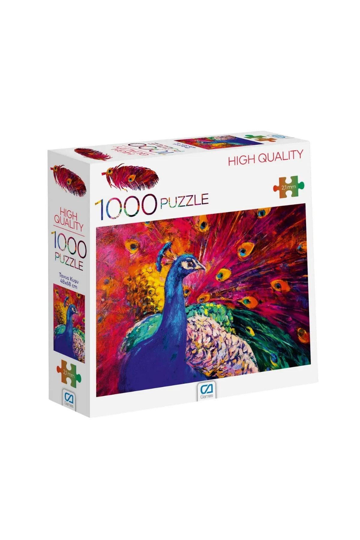 CA Games C&A Games Tavus Kuşu 1000 Parça Puzzle