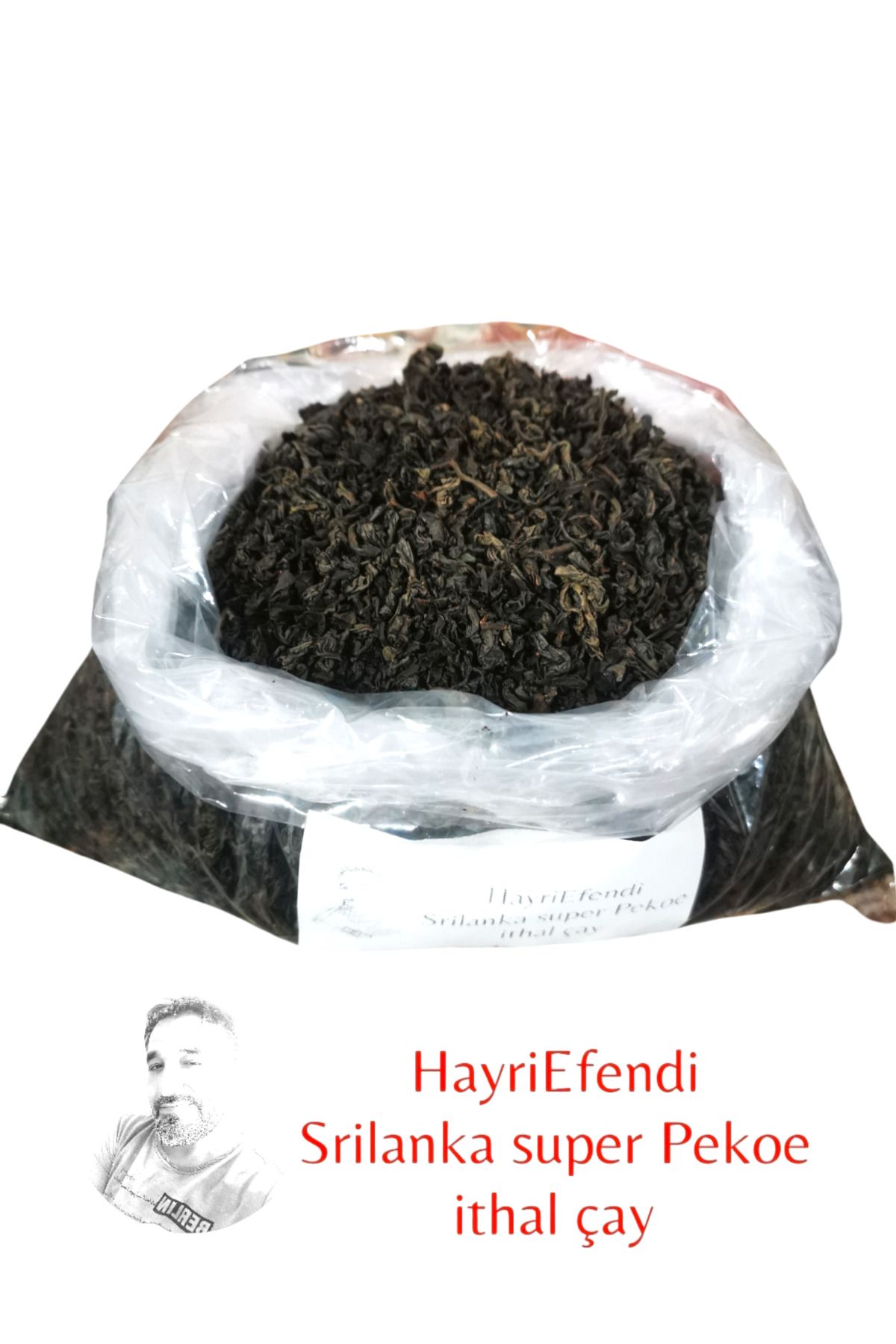 Hayriefendi İthal Ceylon Tea super Pekoe Siyah Dökme Çay (400 gr)