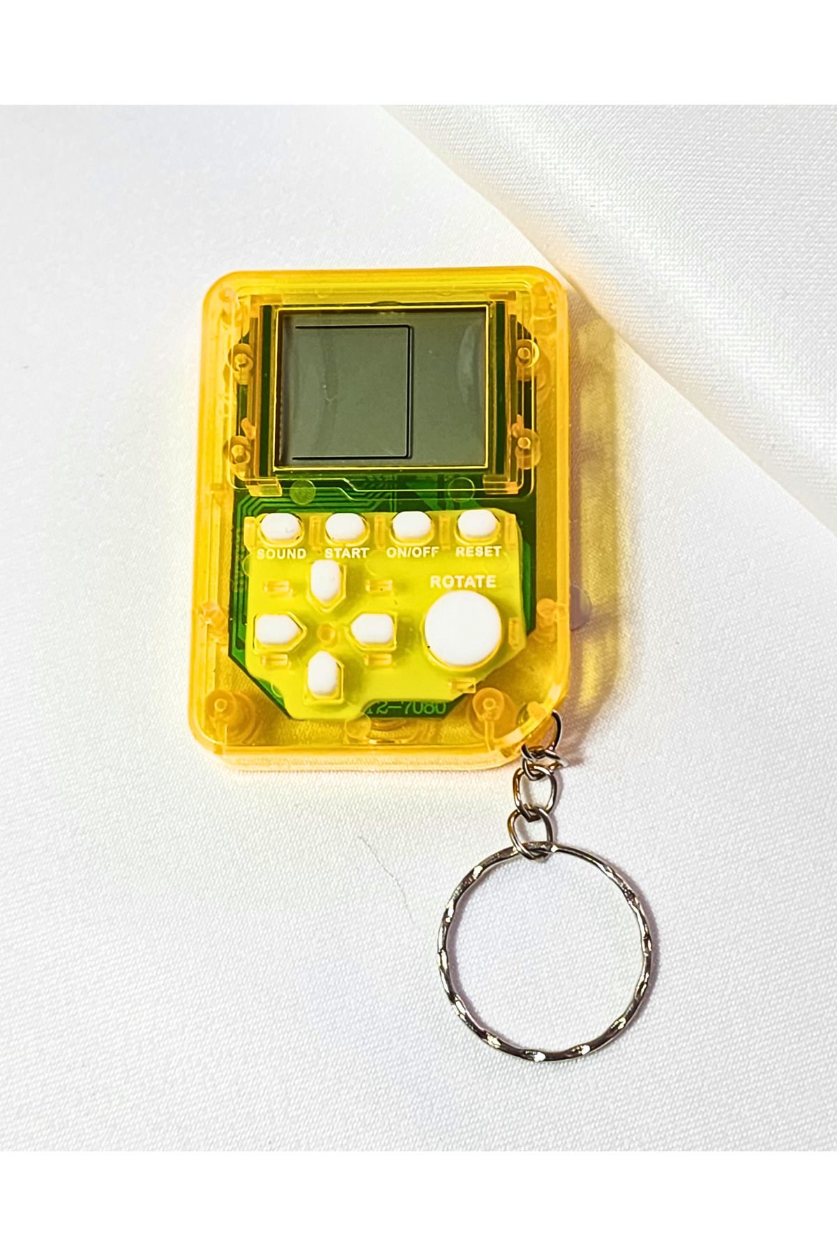 rat3dstudio-Mini Arcade Keychain - Nostalgic Tetris Hand Game 2