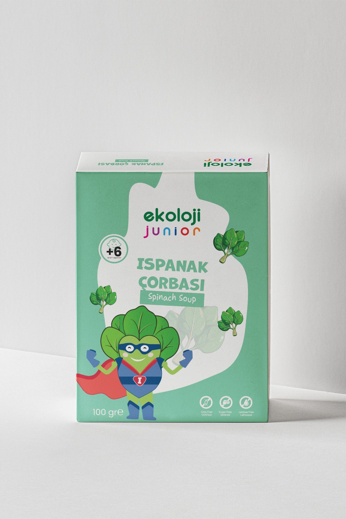 Ekoloji Junior Bebek Ispanak Çorbası 100 Gr