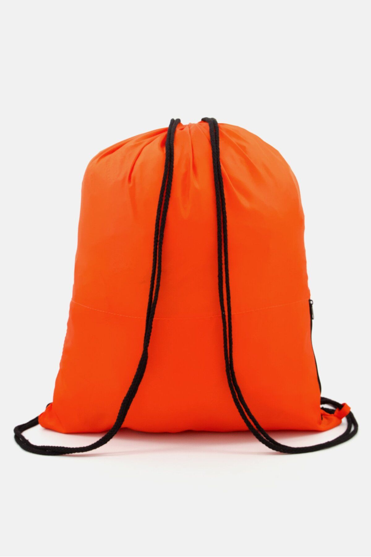 Diadora-Men Brand Logo Drawstring Sport Bag 49 H x 39 L x 0,3 W cm, Orange 2