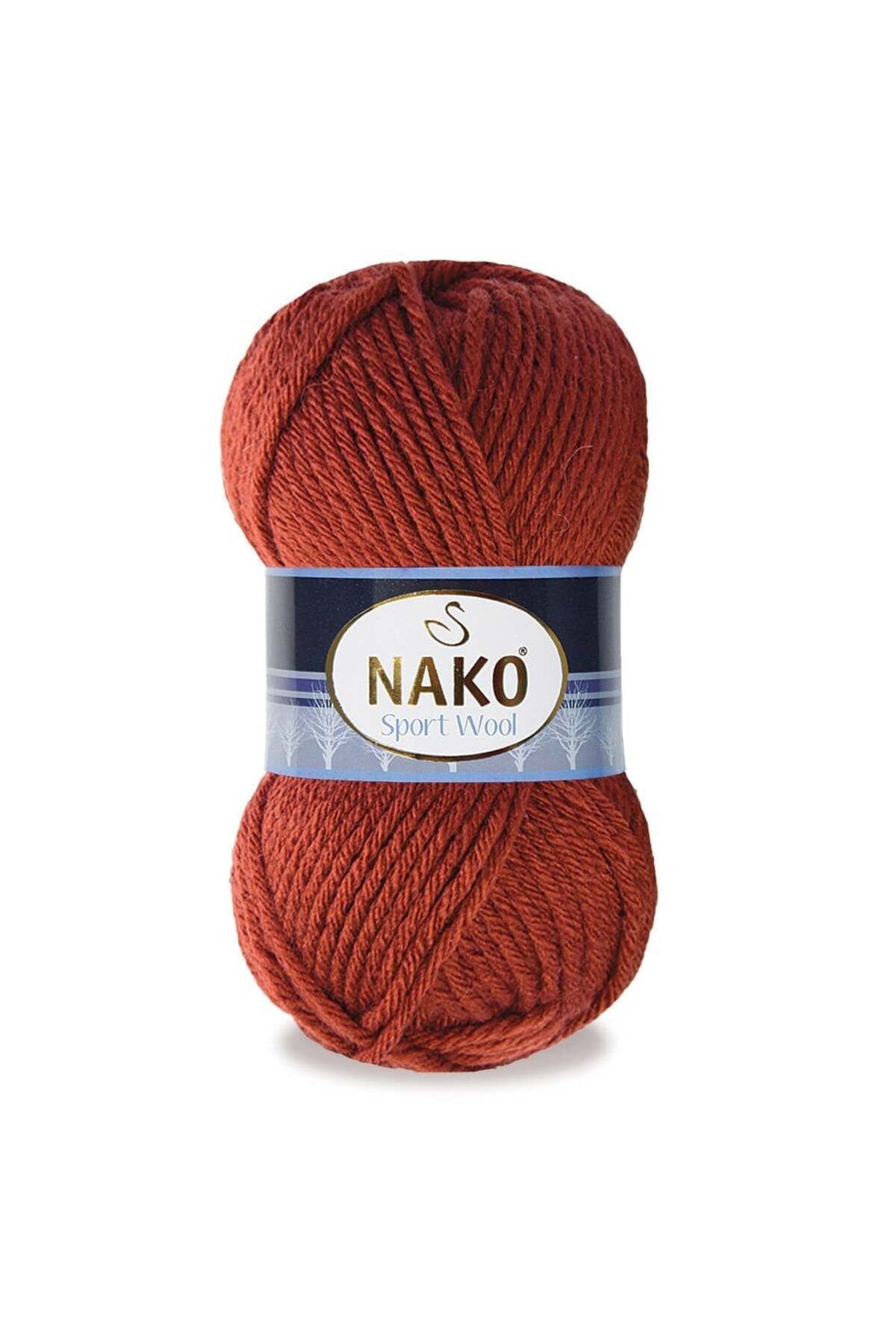 NAKO Sport Wool Kiremit 4409 (5 Adet) Örgü İpi