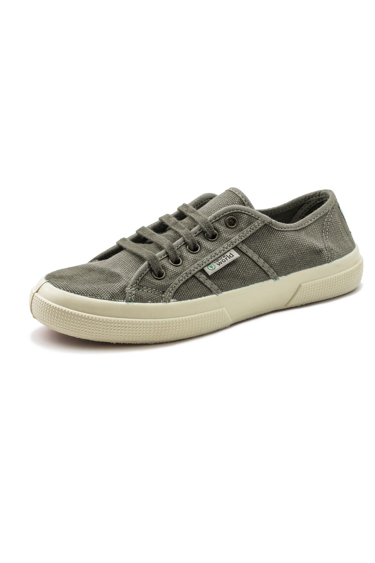 natural world Kadın / Kız Sneaker ( Günlük) 901E-623 BASQUET ENZIMATICO Natural World Gris Enz