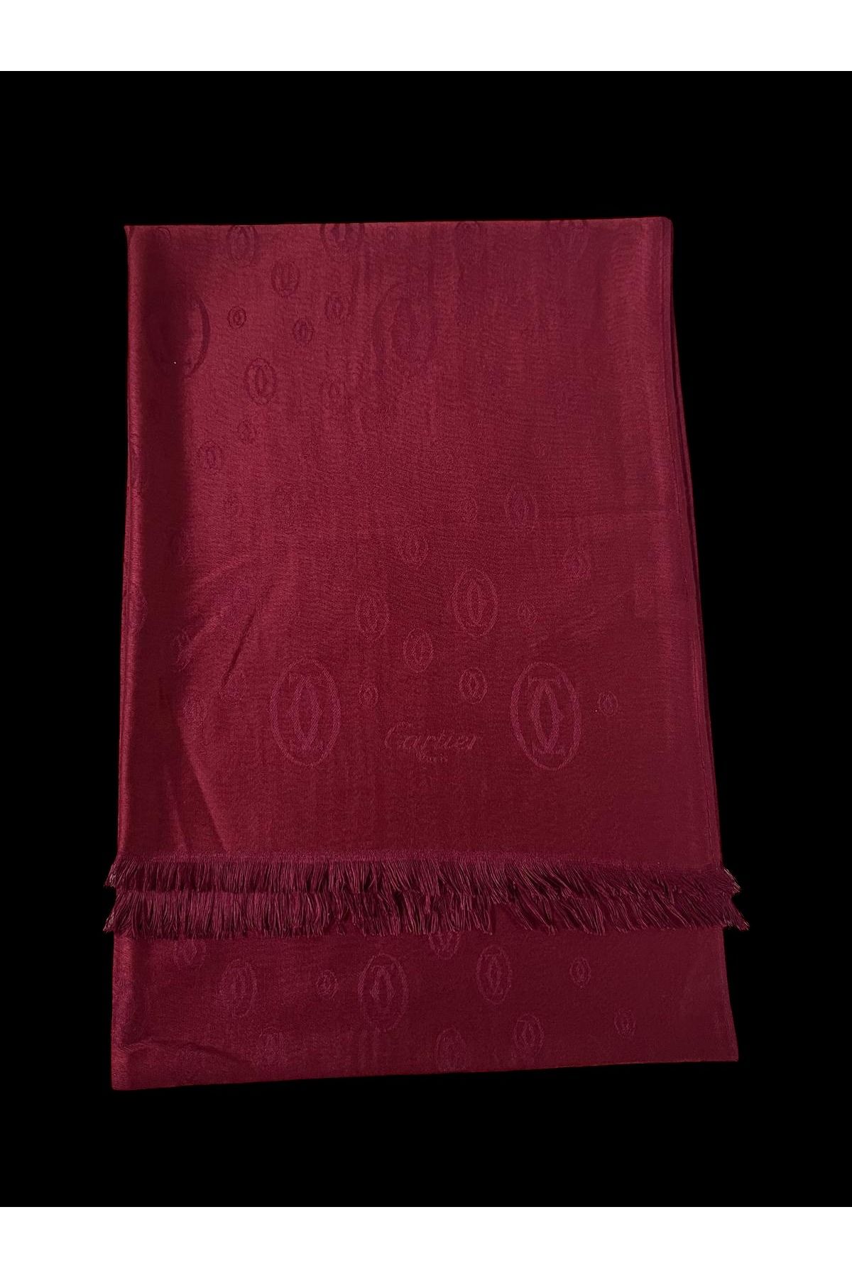 Organic Scarfs G Desen Kaşmir İpek Şal