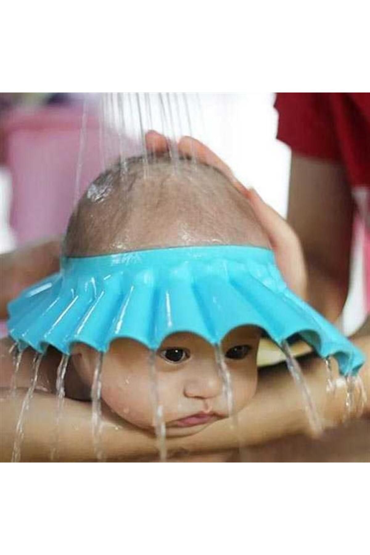 DENİZ Bebek Banyo Şapkası Mavi