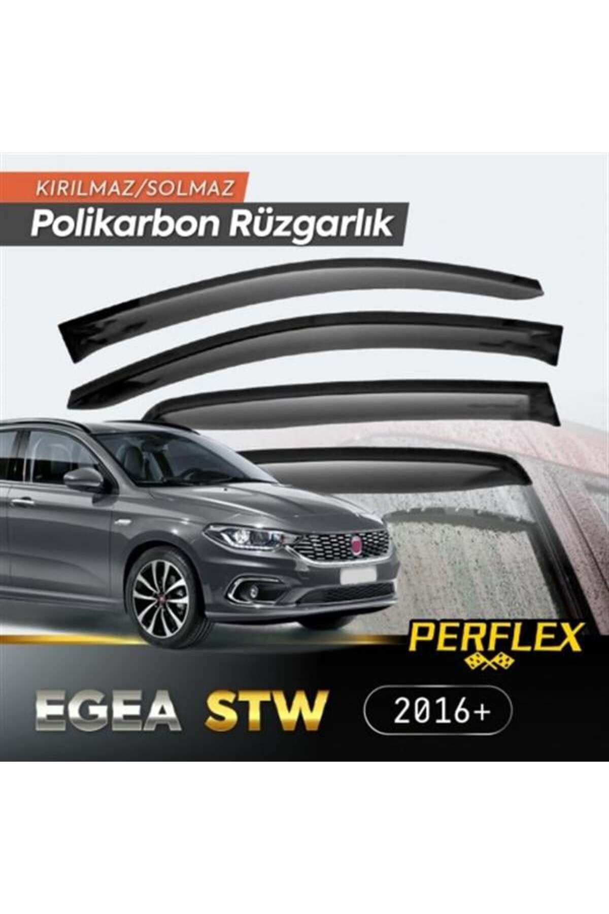 EDALKILIÇ Fiat Egea Stw 2016+ Cam Rüzgarlığı V2 Düz