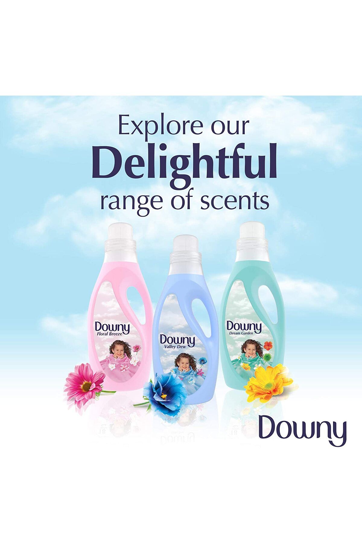 downy-منعم الأقمشة فالي ديو 1 لتر × 2 6