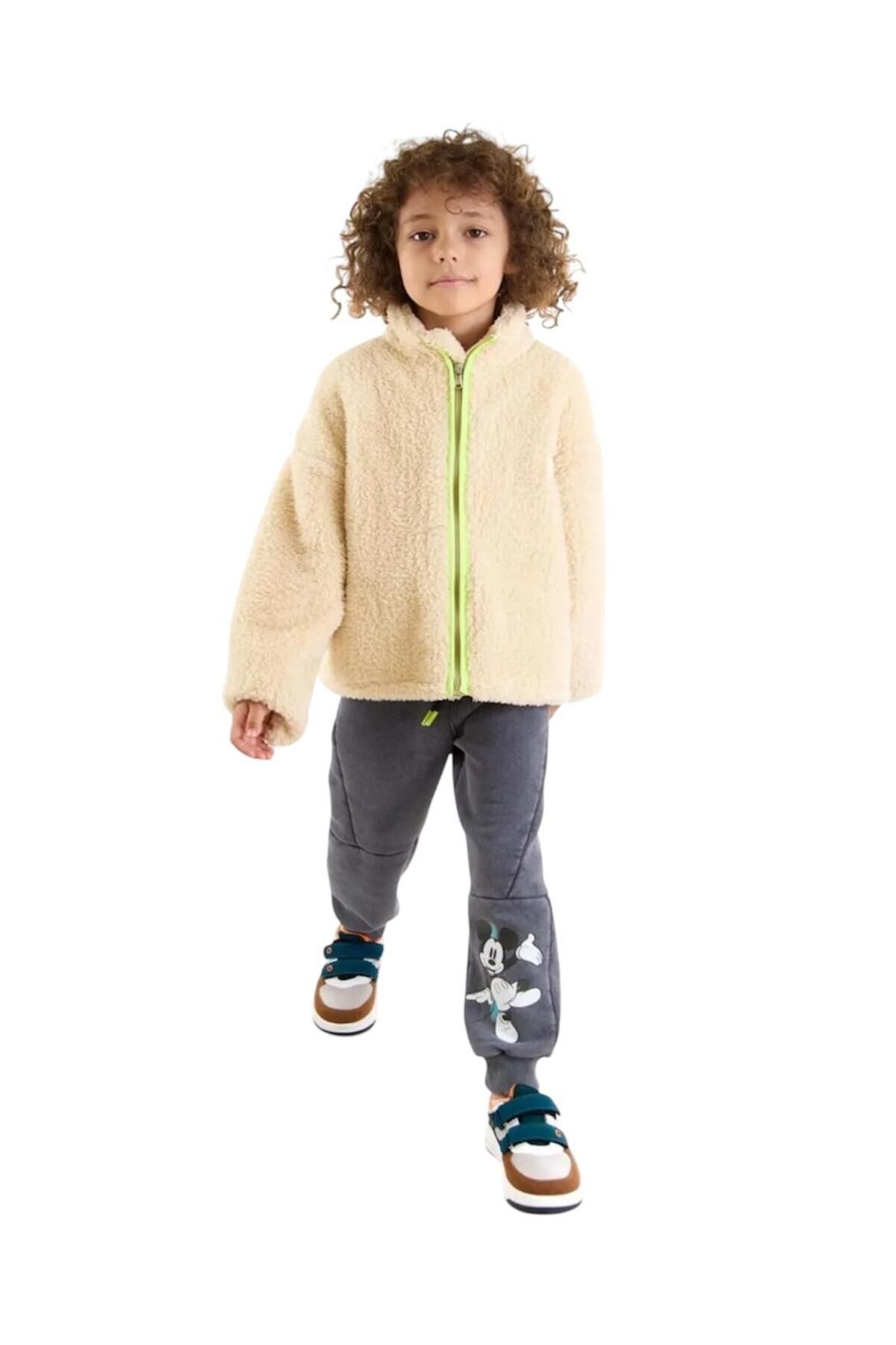 Ugly Duck-03-08 Years Mickey Disney Double Set - Ecru-Khaki 2