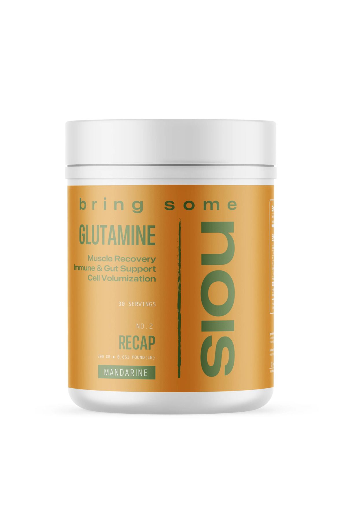 Nois Nutrition NOIS GLUTAMINE "RECAP" Mandalina Aromalı 300 GR