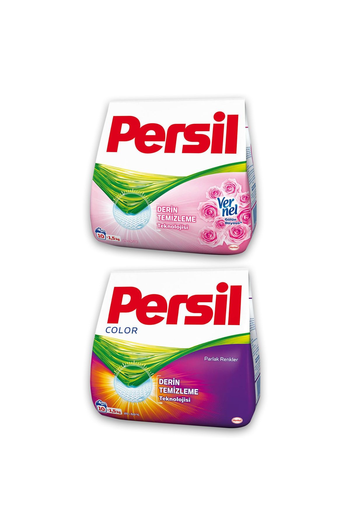 Persil Gülün Büyüsü 1500 gr + Color Expert 1500 gr 2 li Set