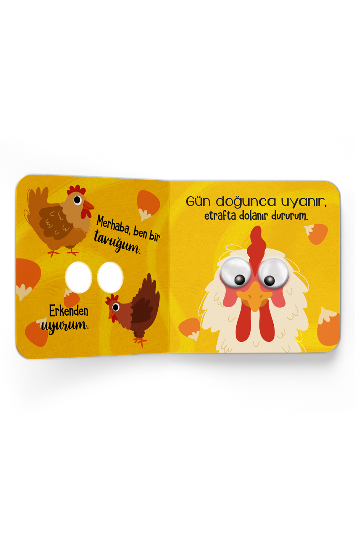 Neobebek Meraklı Gözler: Çiftlik (Oynak Gözlü Kitap) fotoğrafı 2 (önizleme)