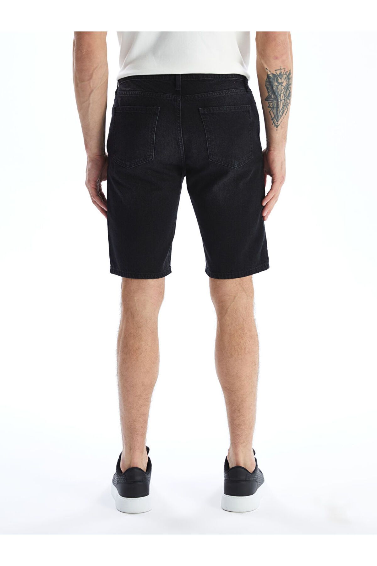 LC Waikiki-Create Your Style from Uzg Store |   Standard Fit Men's Jean Shorts 5