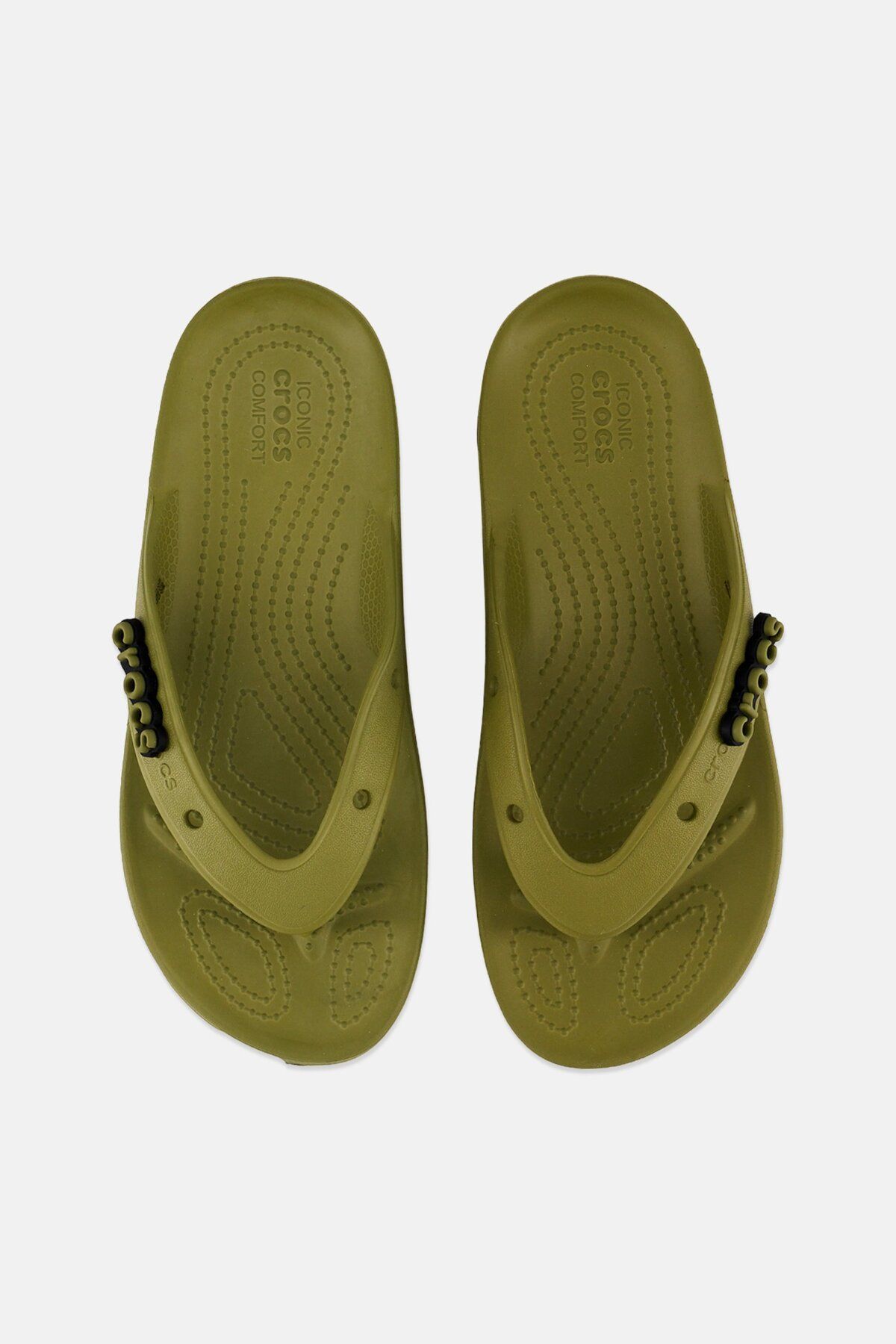 Crocs-Kids Boy Terrain Slip On Slides, Olive 3