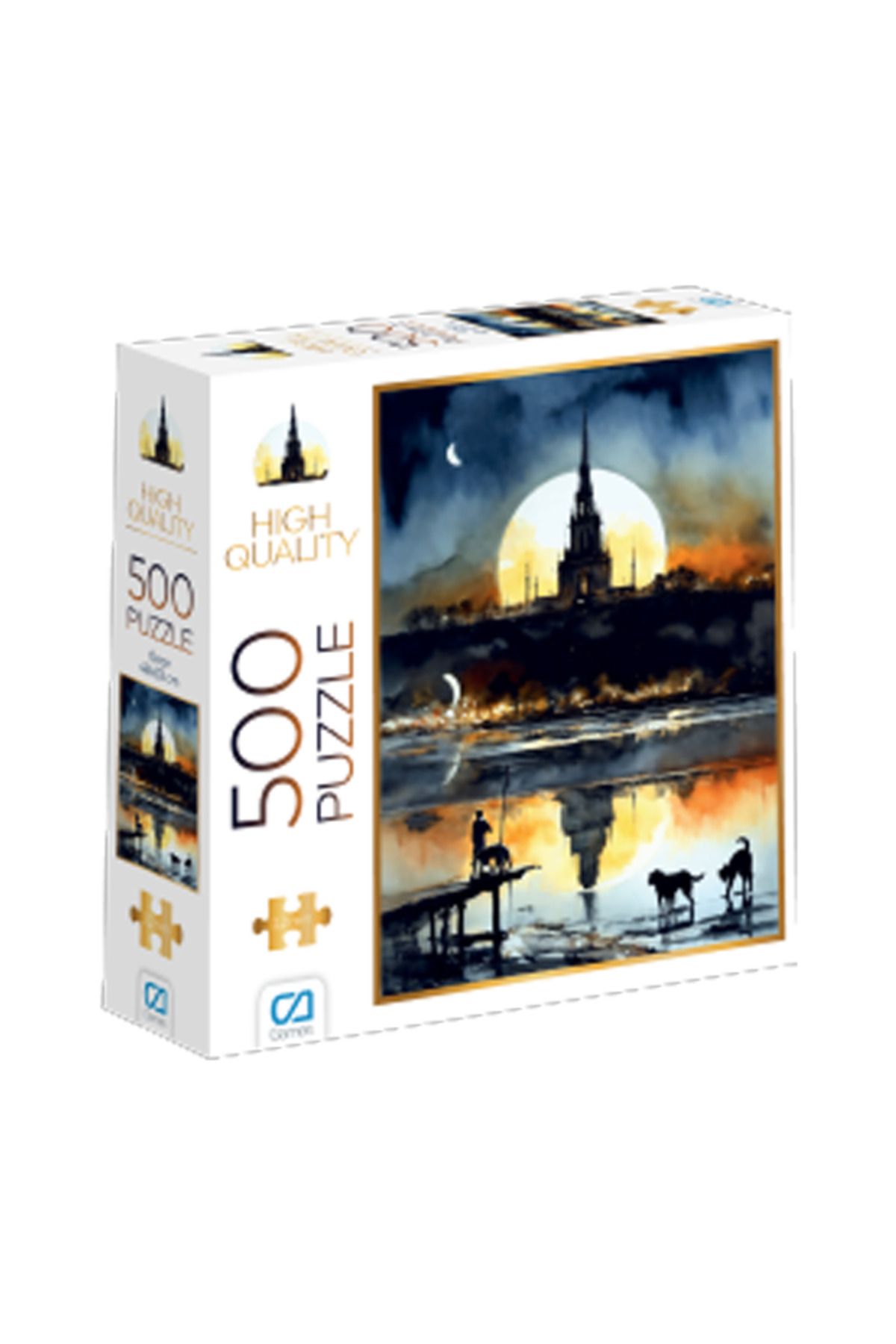 CA Games C&A Games Gece 500 Parça Puzzle