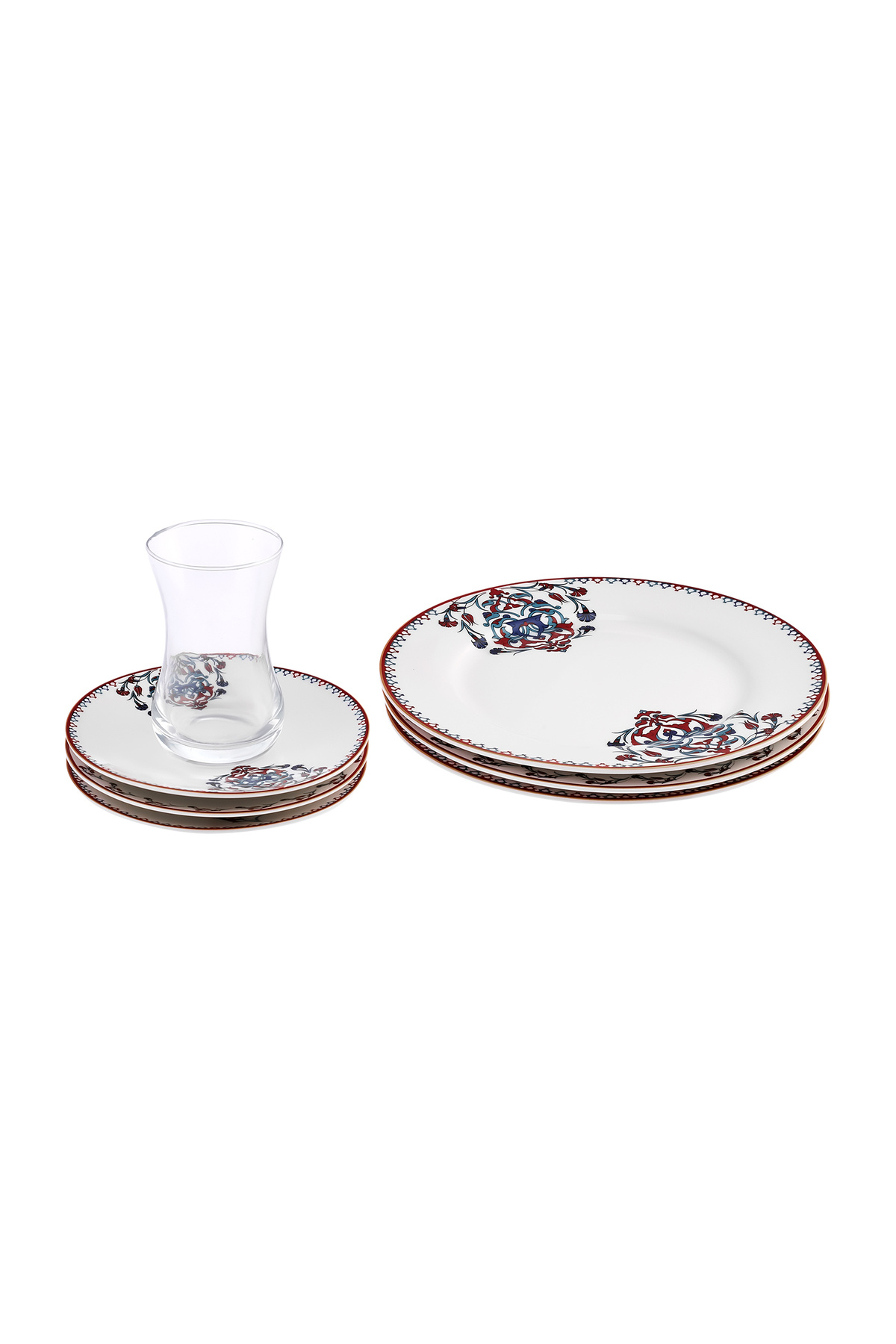 Karaca-Nakkas Dessert-Set für 6 Personen, 18-teilig 5