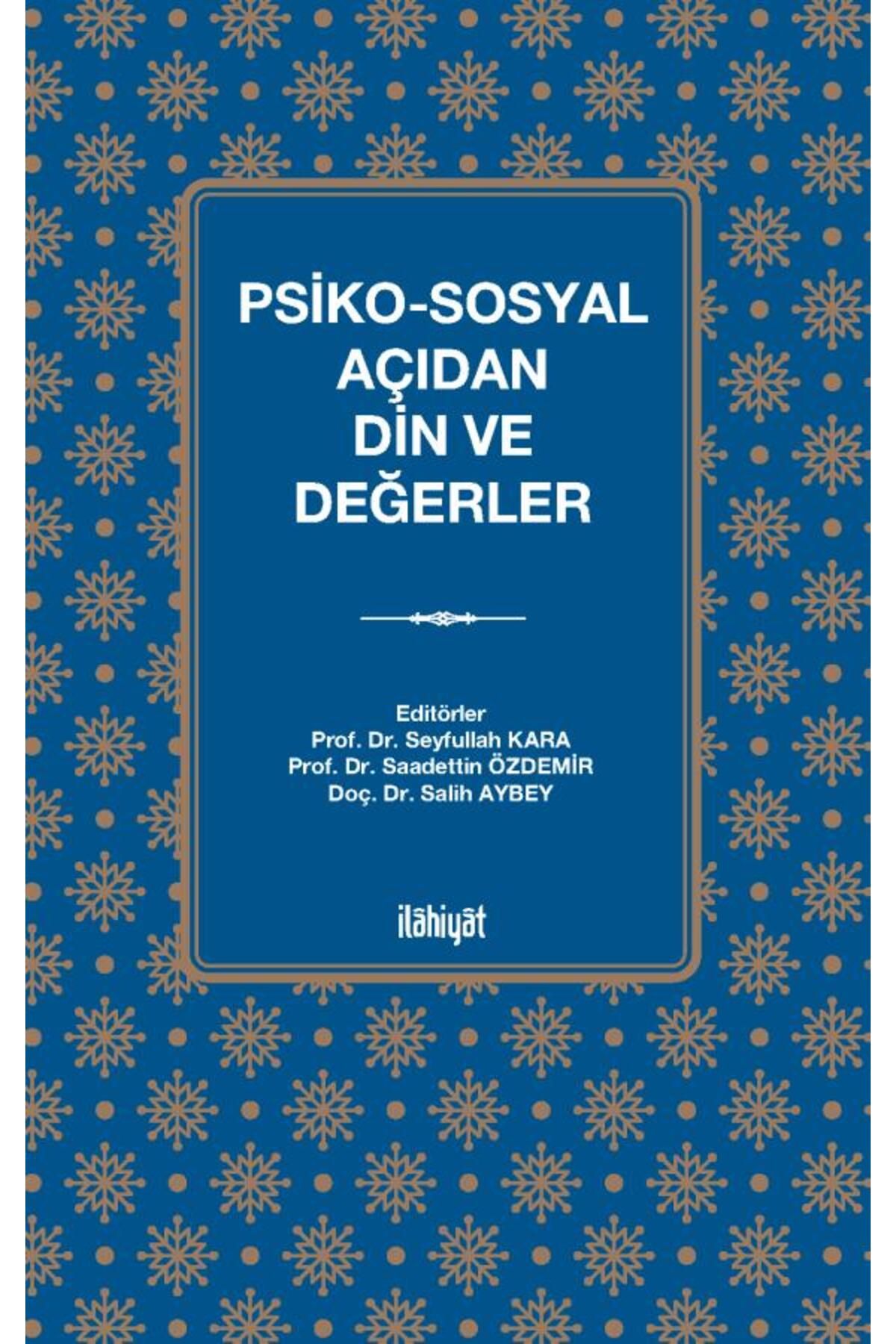 İlahiyat Yayınları Psiko Sosyal Açıdan Din ve Değerler