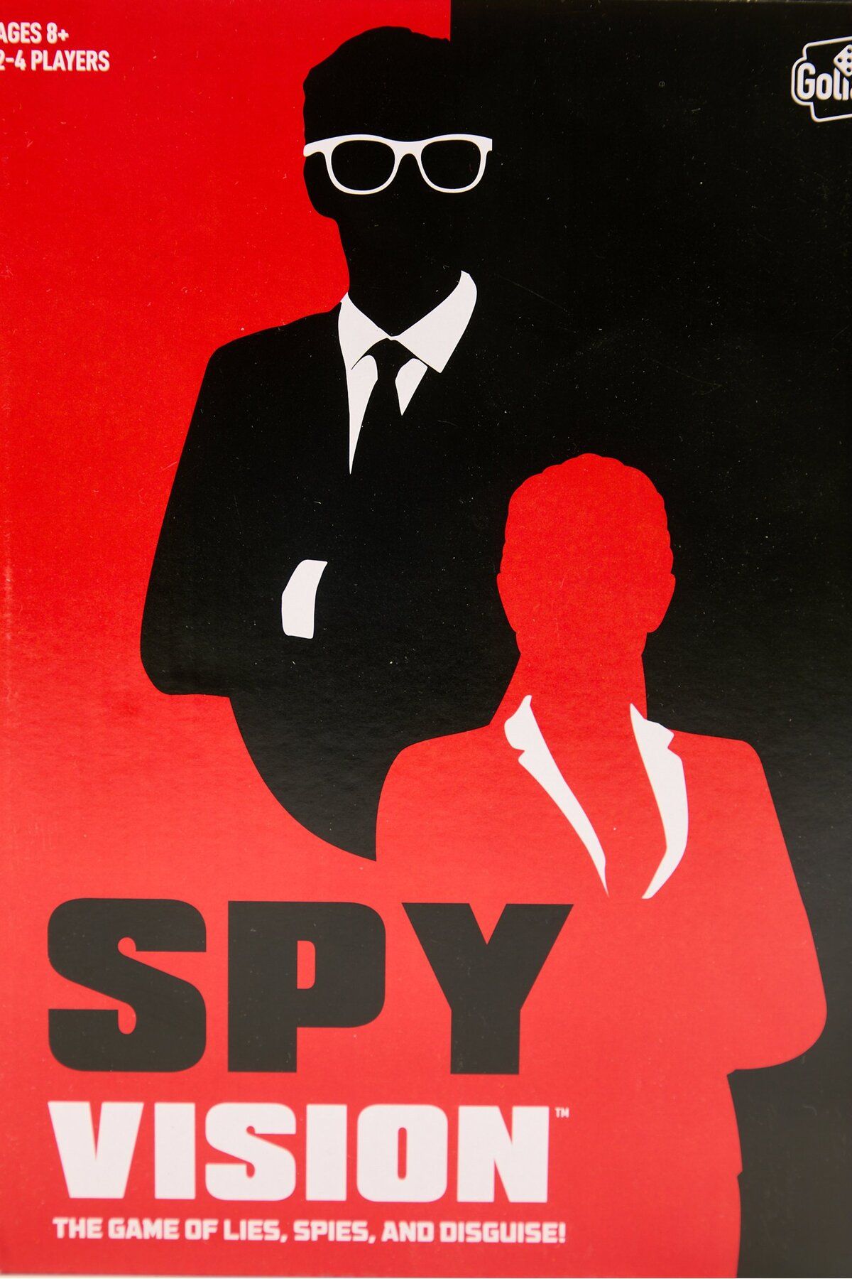 Goliath-Spy Vision Arrest The Spies Using Spy Revealing Glasses Strategy Board Game, Red 5