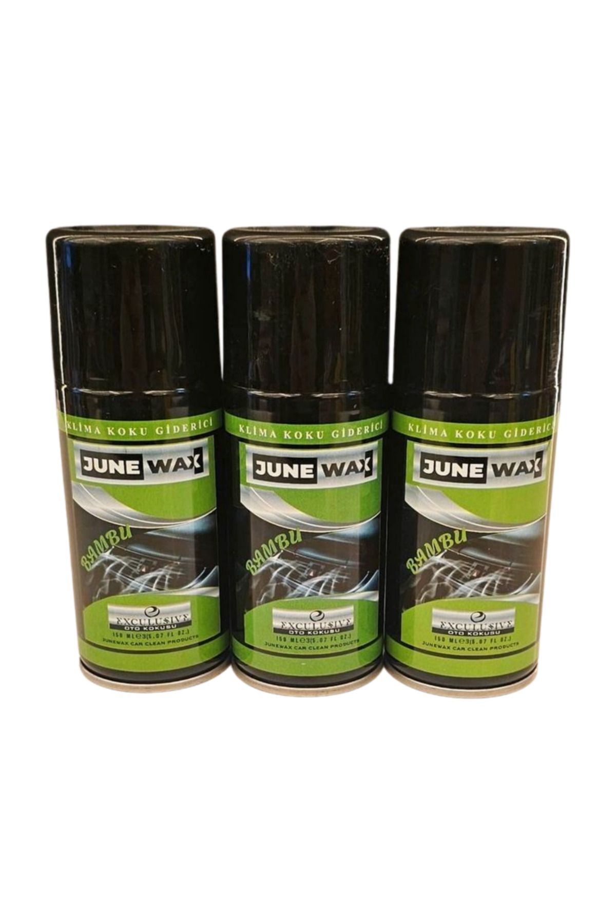 waggon car clean 3'LÜ KAMPANYA KLİMA KOKU GİDERİCİ BAMBU