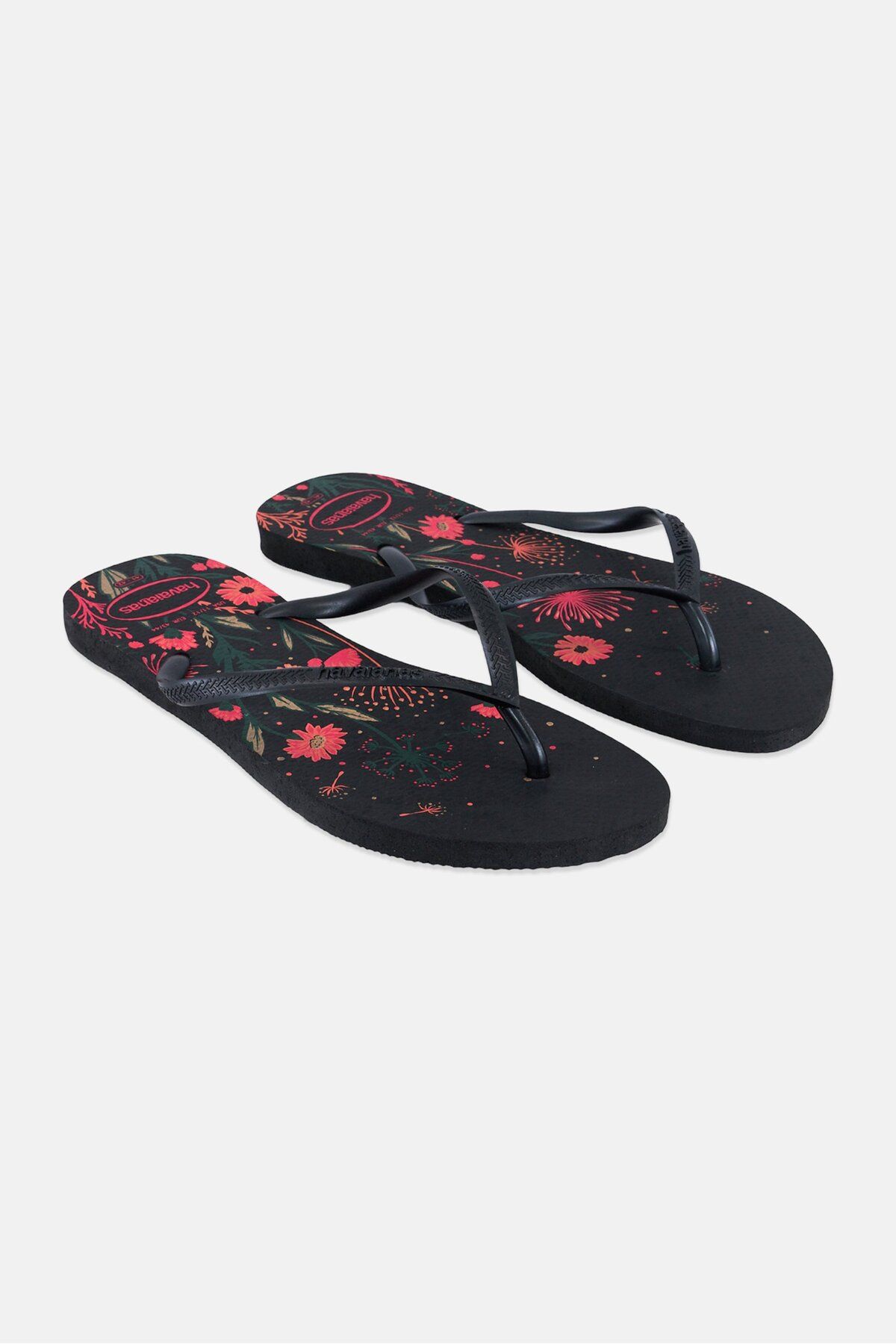 Havaianas-شبشب نسائي سهل الارتداء، طراز 2، أسود 1