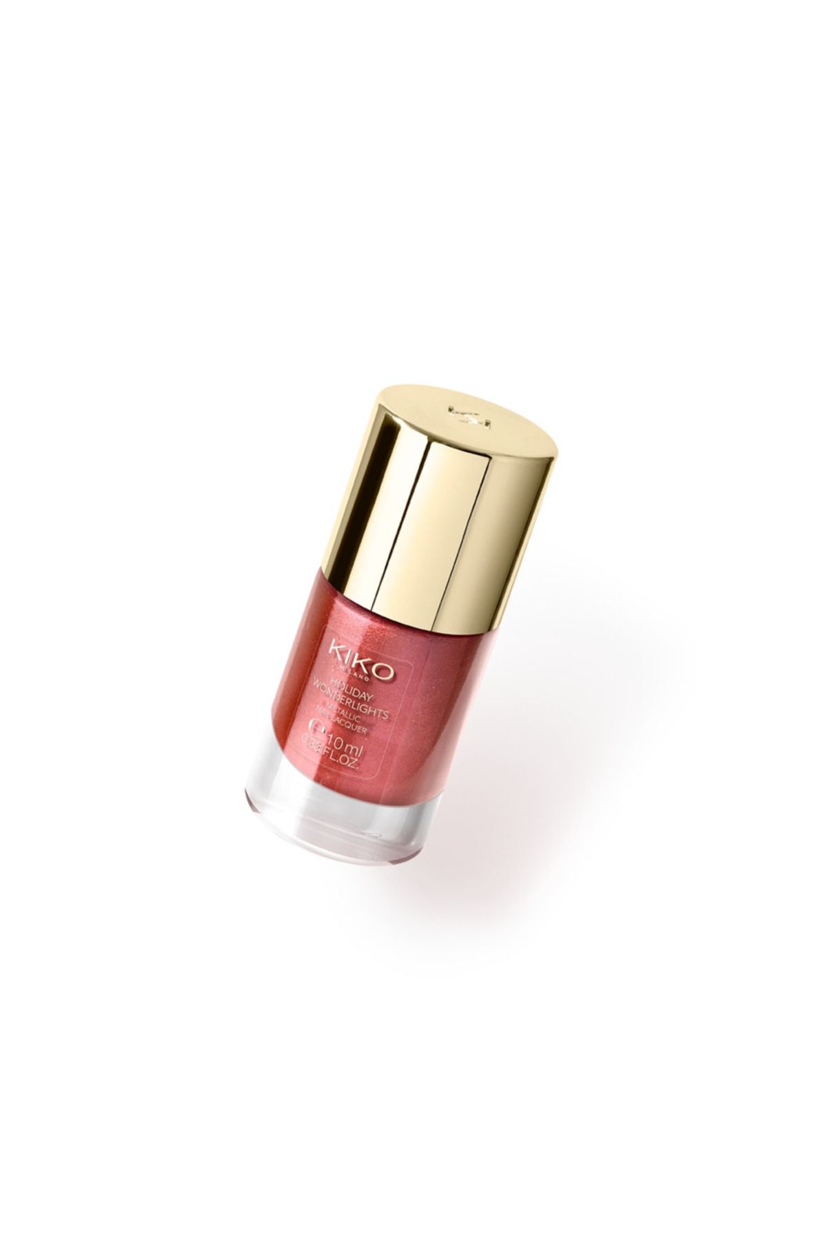 Kiko OJE - Holiday Wonderlights Metallic Nail Lacquer - 01 Pomegranate Sorbet