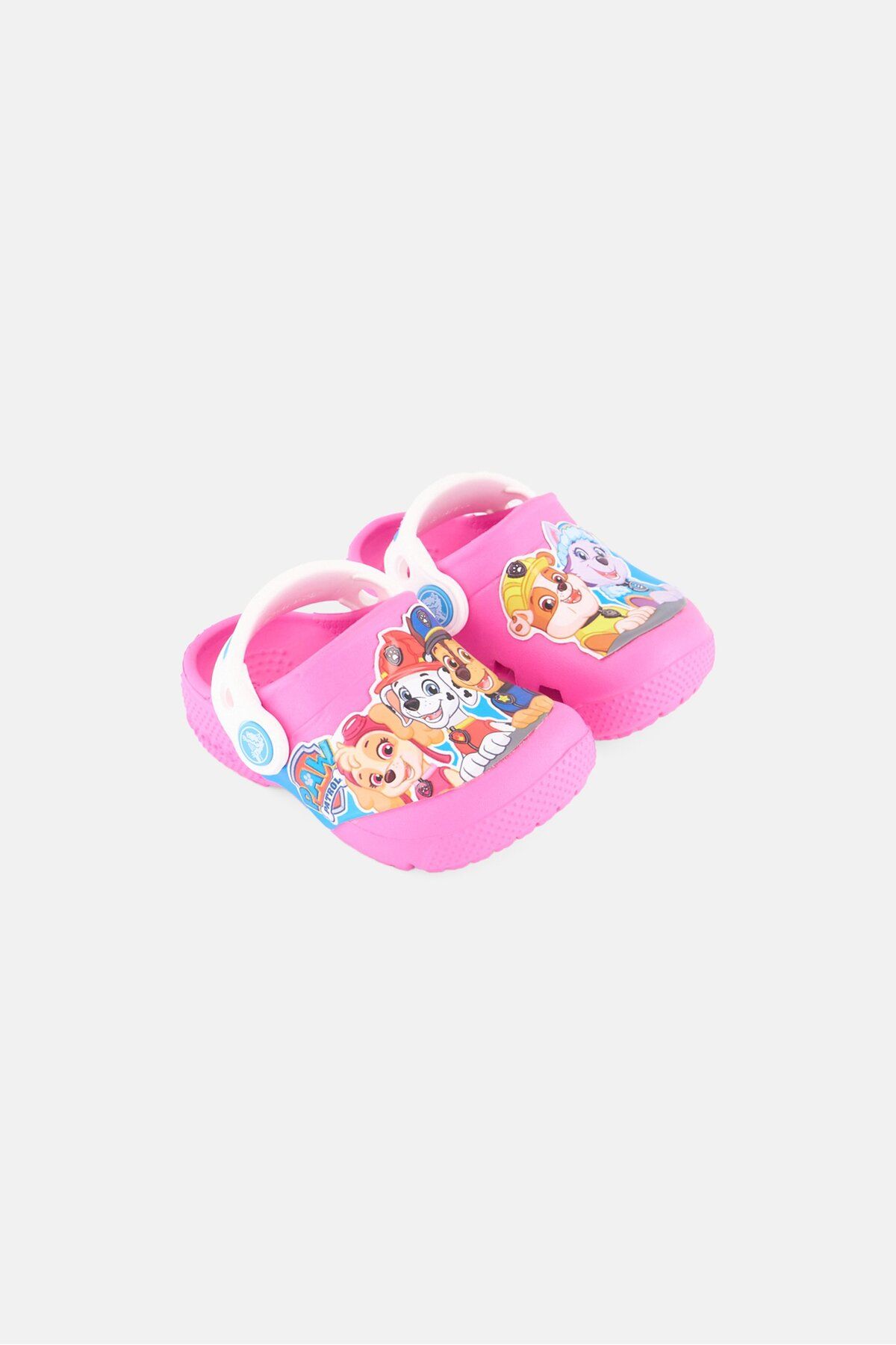 Crocs-Toddlers Boy Paw Patrol Print Slingback Clogs, Pink Combo 1