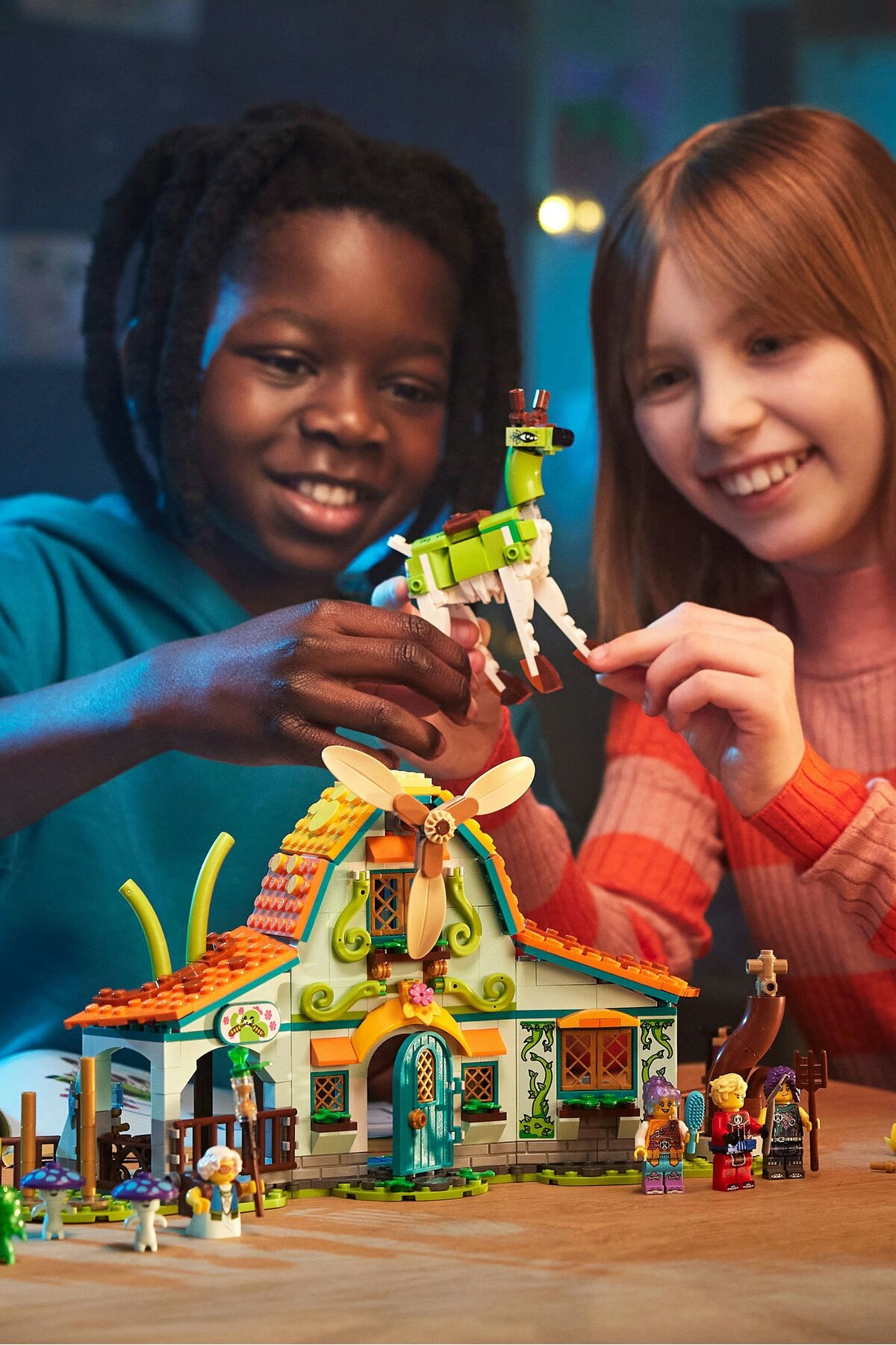 مجموعه اسباببازی ساختنی اصطبل موجودات رویایی DREAMZzz مدل ۷۱۴۵۹، ۶۸۱ تکه