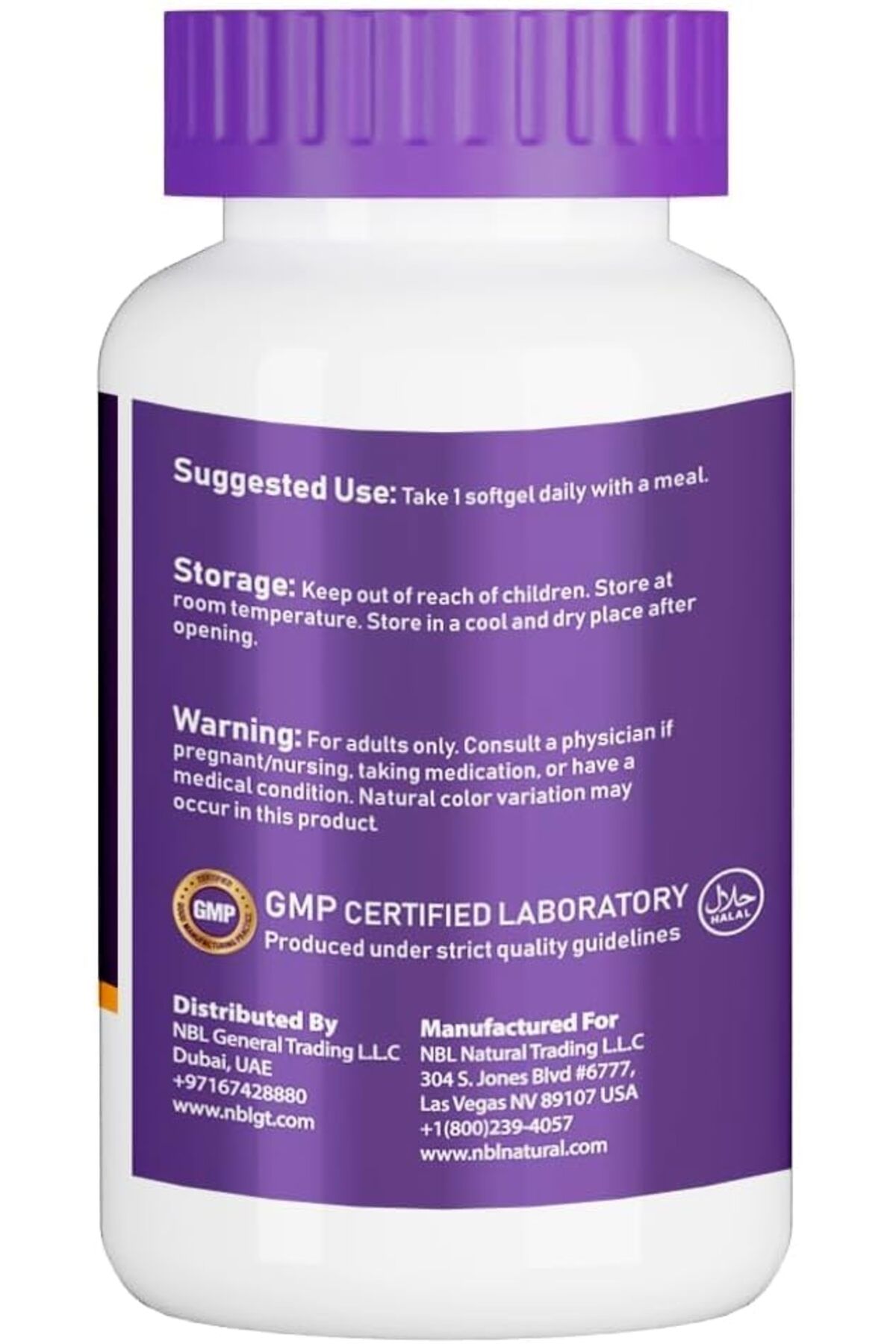 NBL Natural-Vitamin E-400 Mixed Tocopherols & Selenium 100 softgel 4