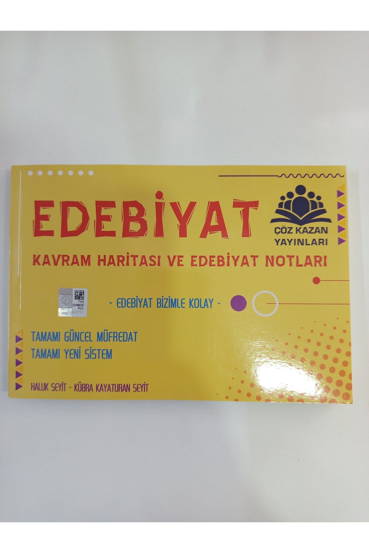 Çöz Kazan Yayınları Edebiyat Kavram Haritası Edebiyat Notları