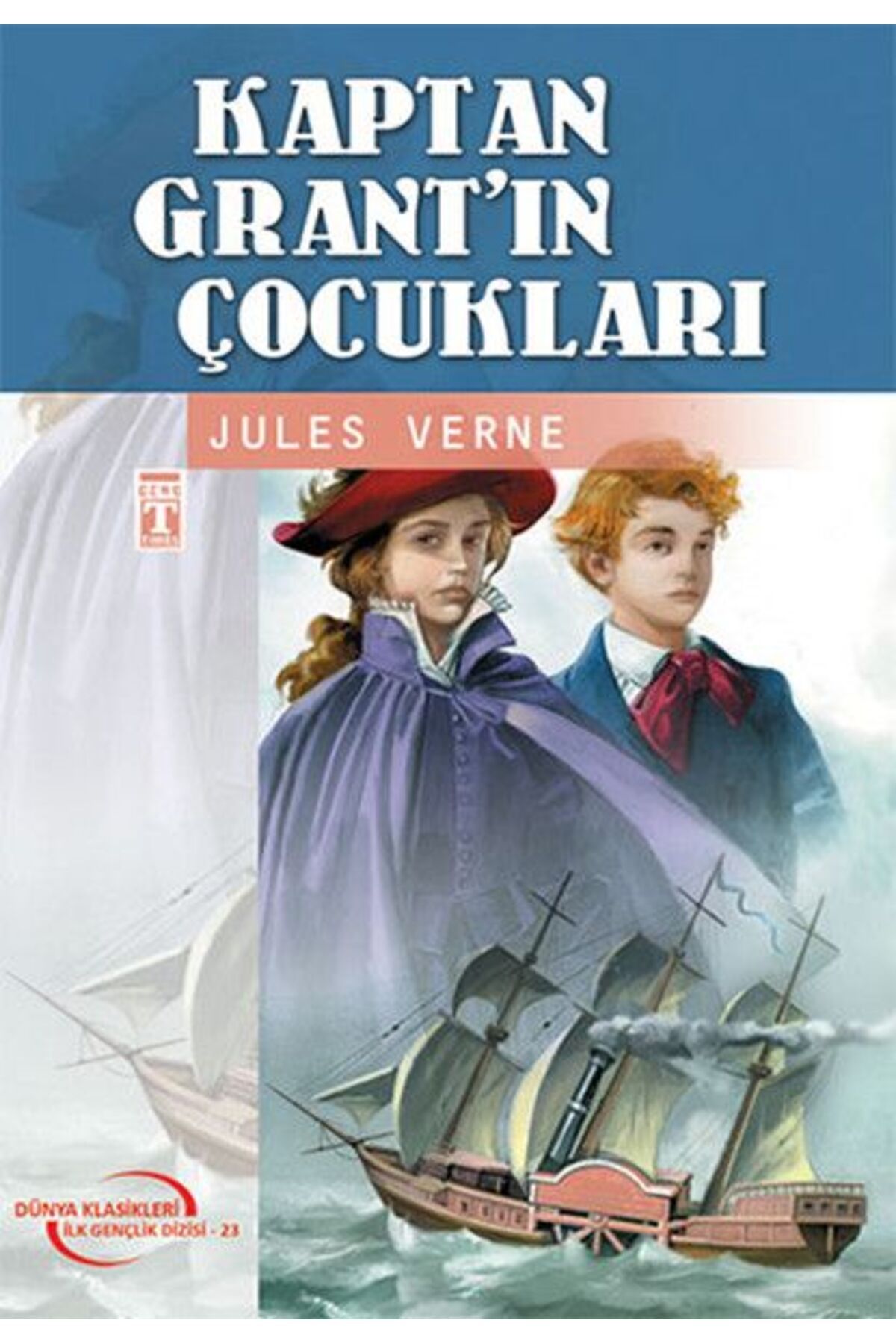 Timaş Yayınları Kaptan Grant’ın Çocukları (GENÇLİK KLASİKLERİ) Jules Verne + Okuma Sticker'ları